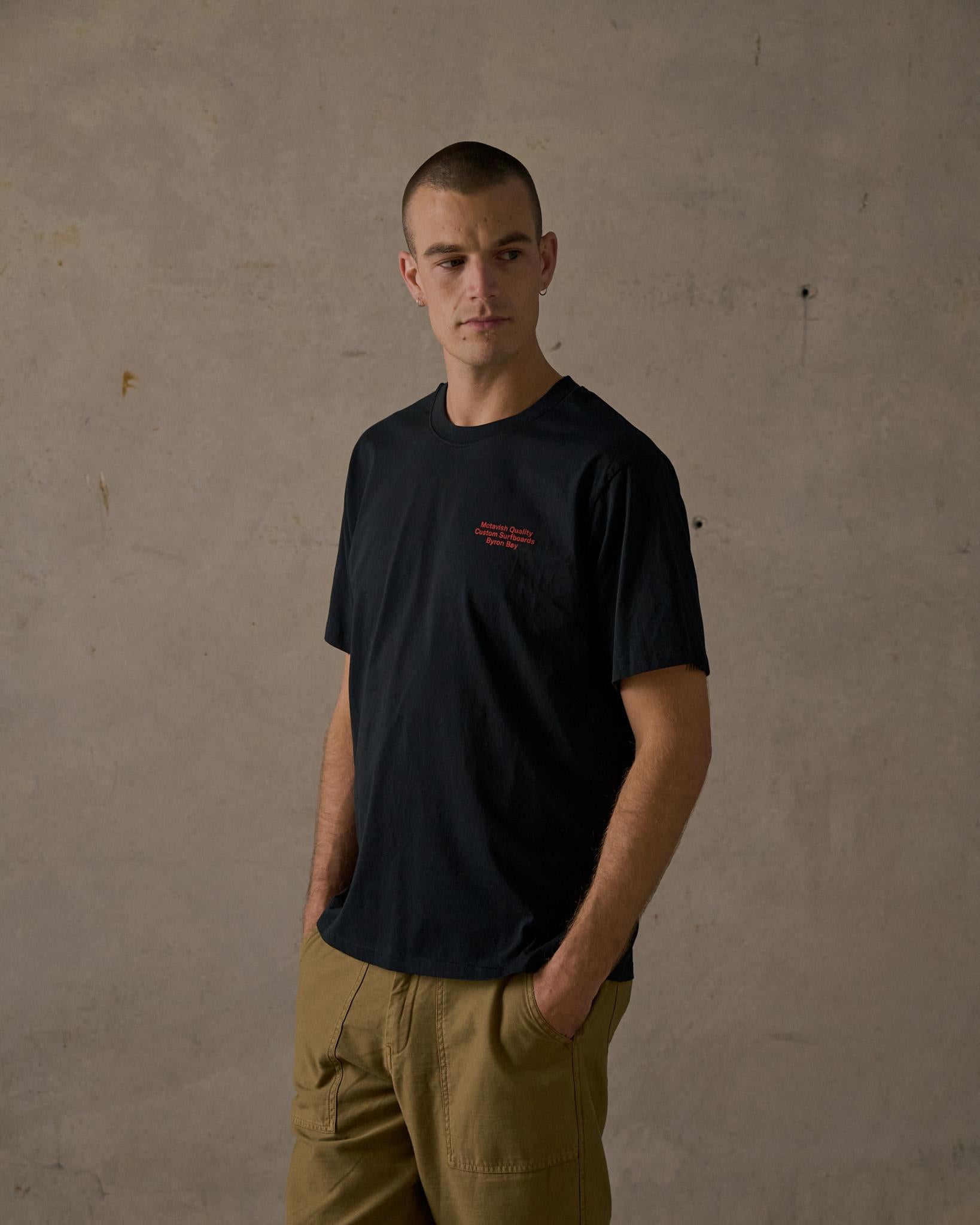 Waves Tee - Black