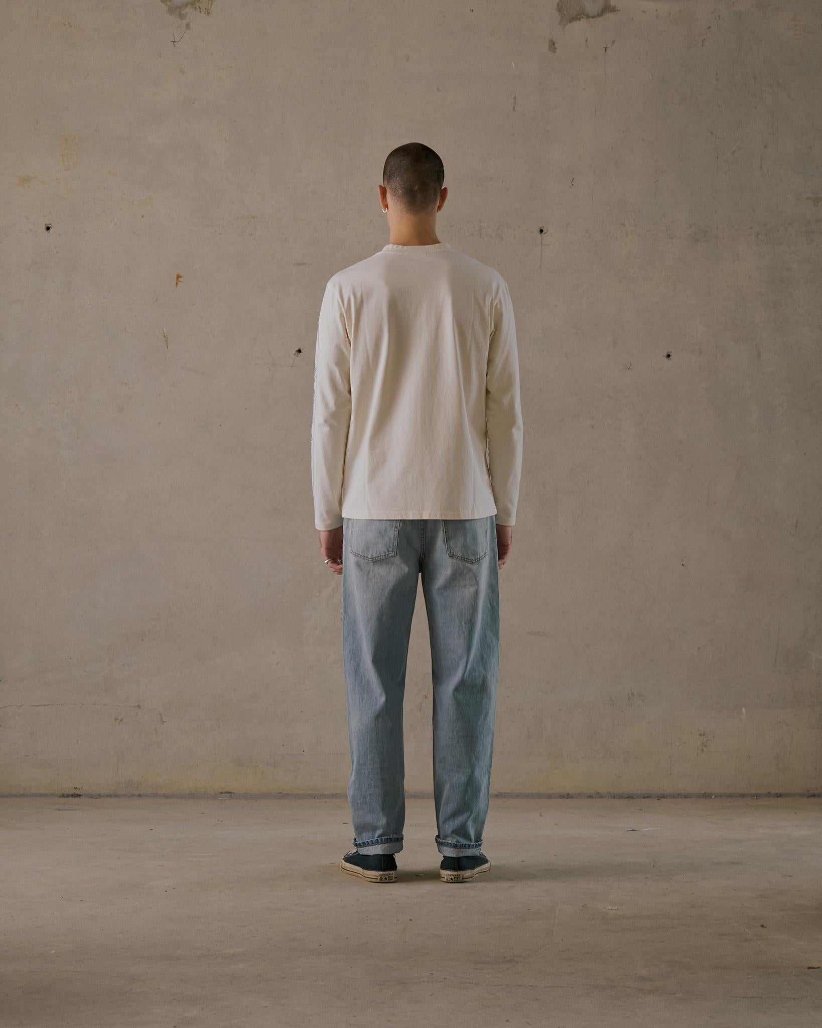 Glider Long Sleeve Tee - Chalk