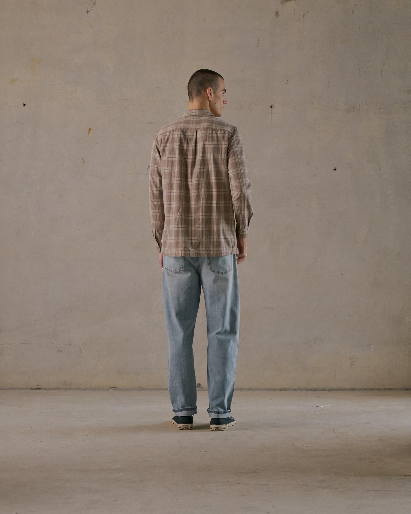 Light Check Shirt - Grey Multi