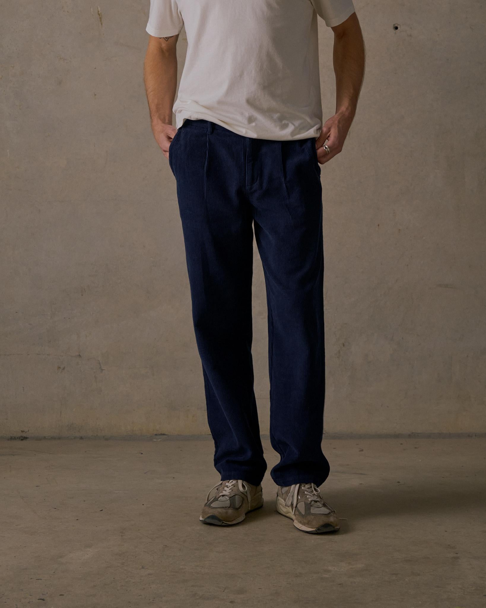 Classic Cord Pants - Blue