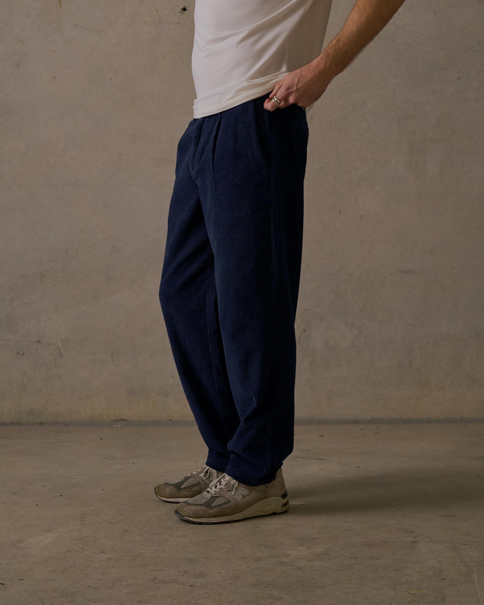Classic Cord Pants - Blue