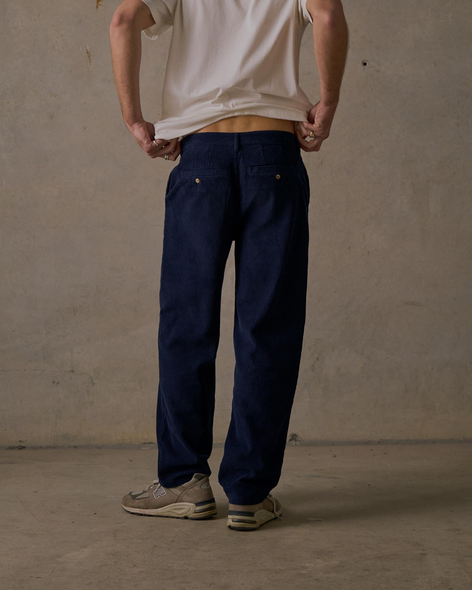 Classic Cord Pants - Blue