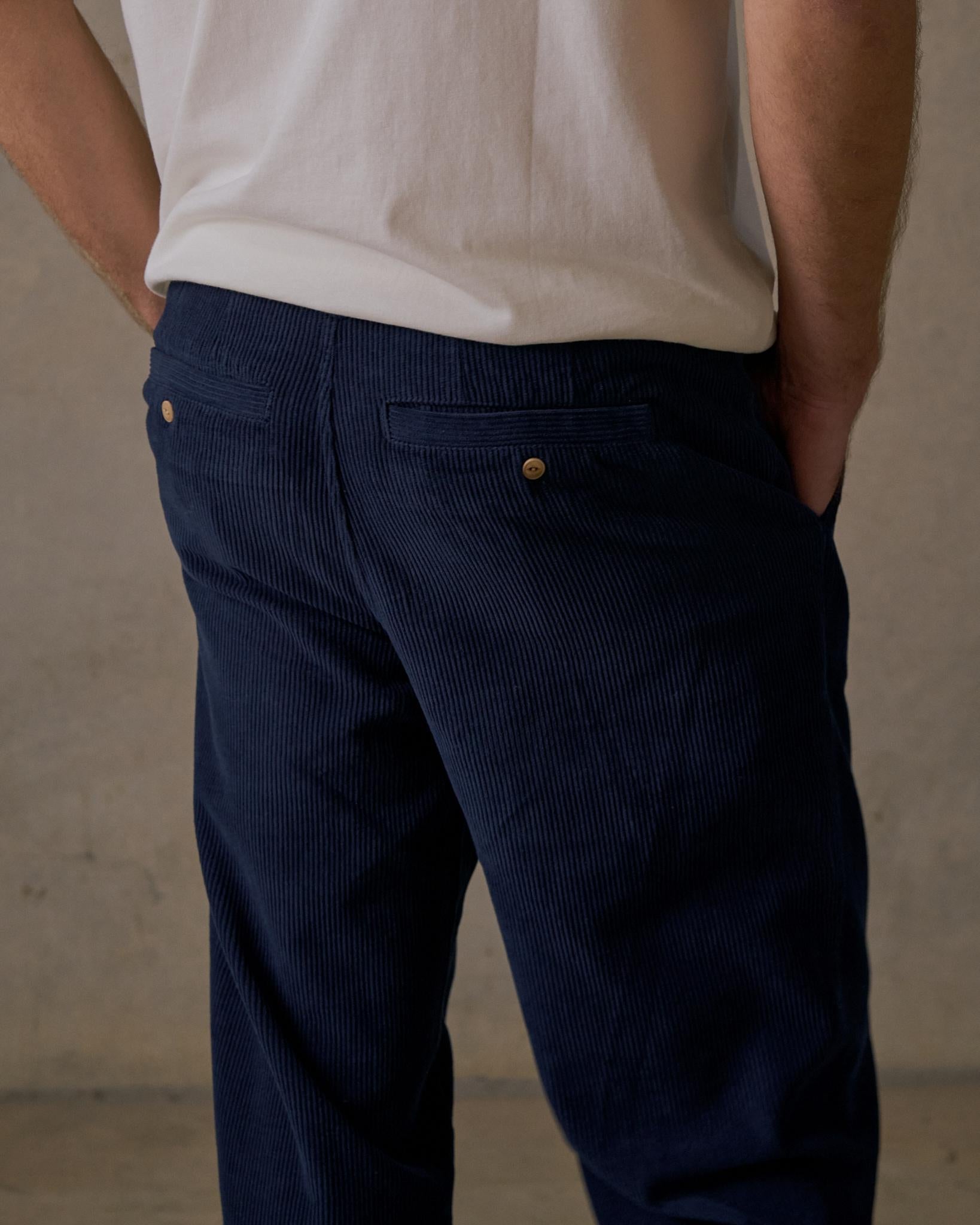 Classic Cord Pants - Blue