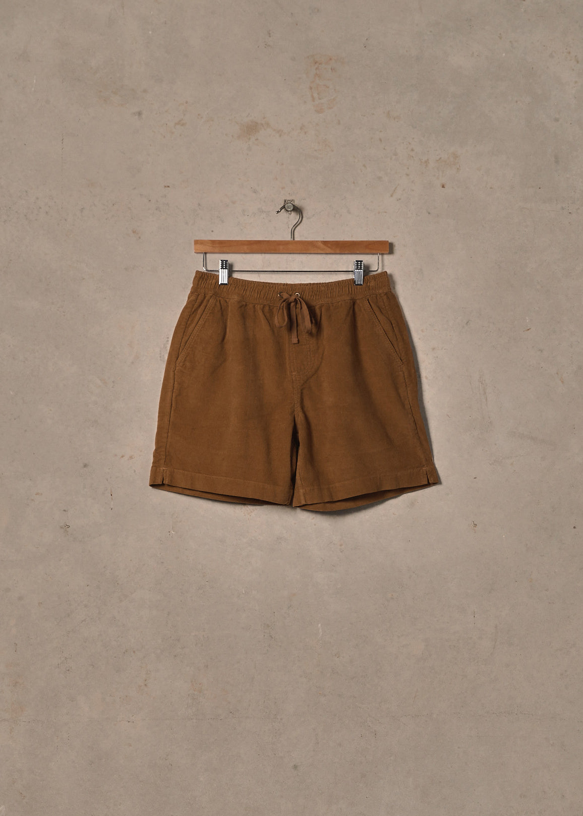 Cord Shorts - Brown