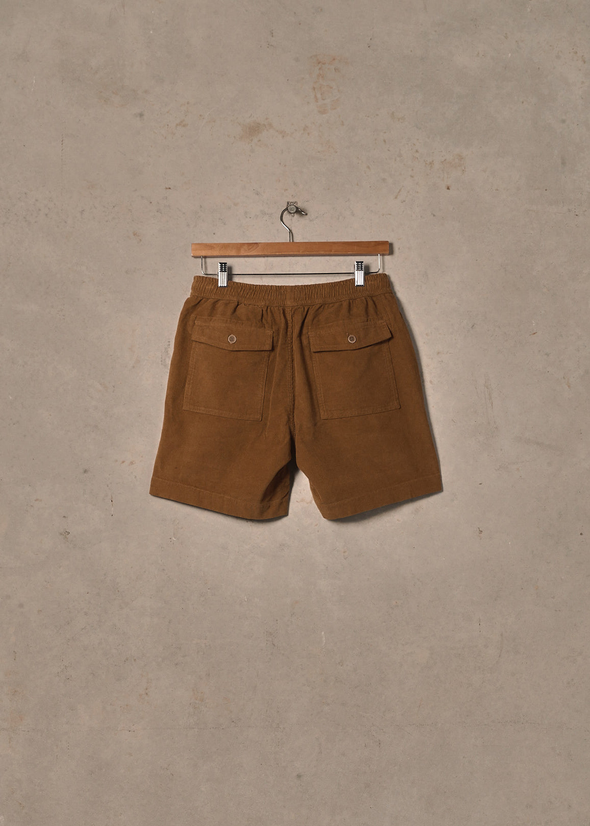Cord Shorts - Brown