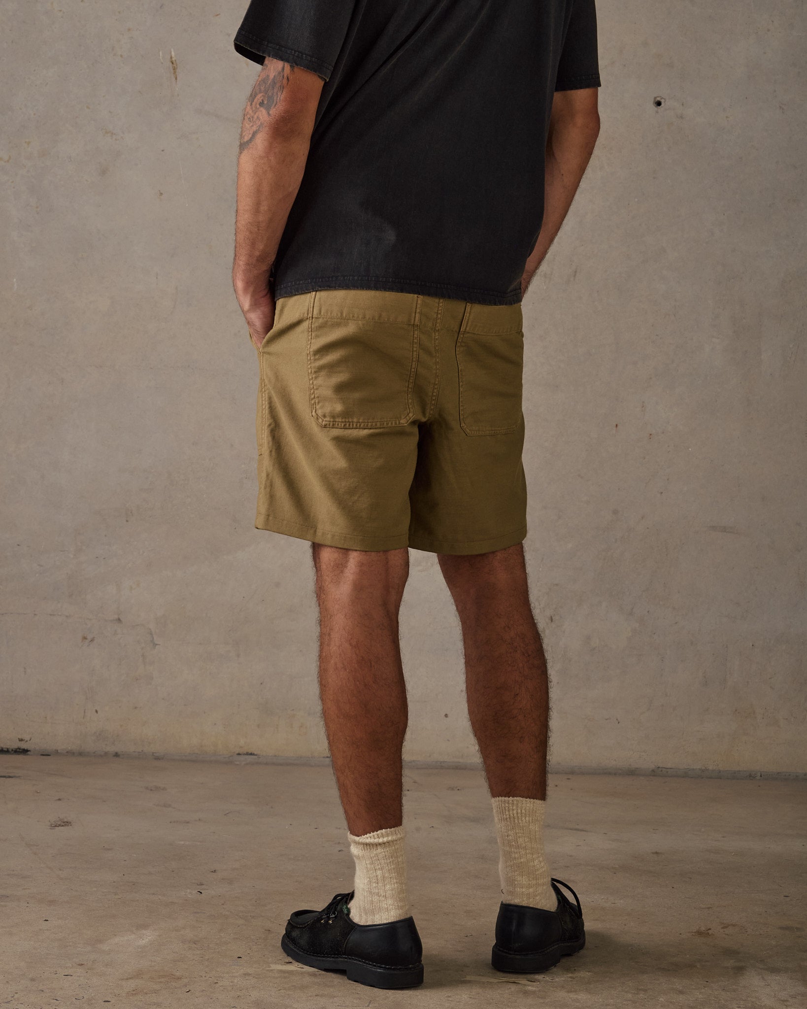 Workwear Shorts - Brown