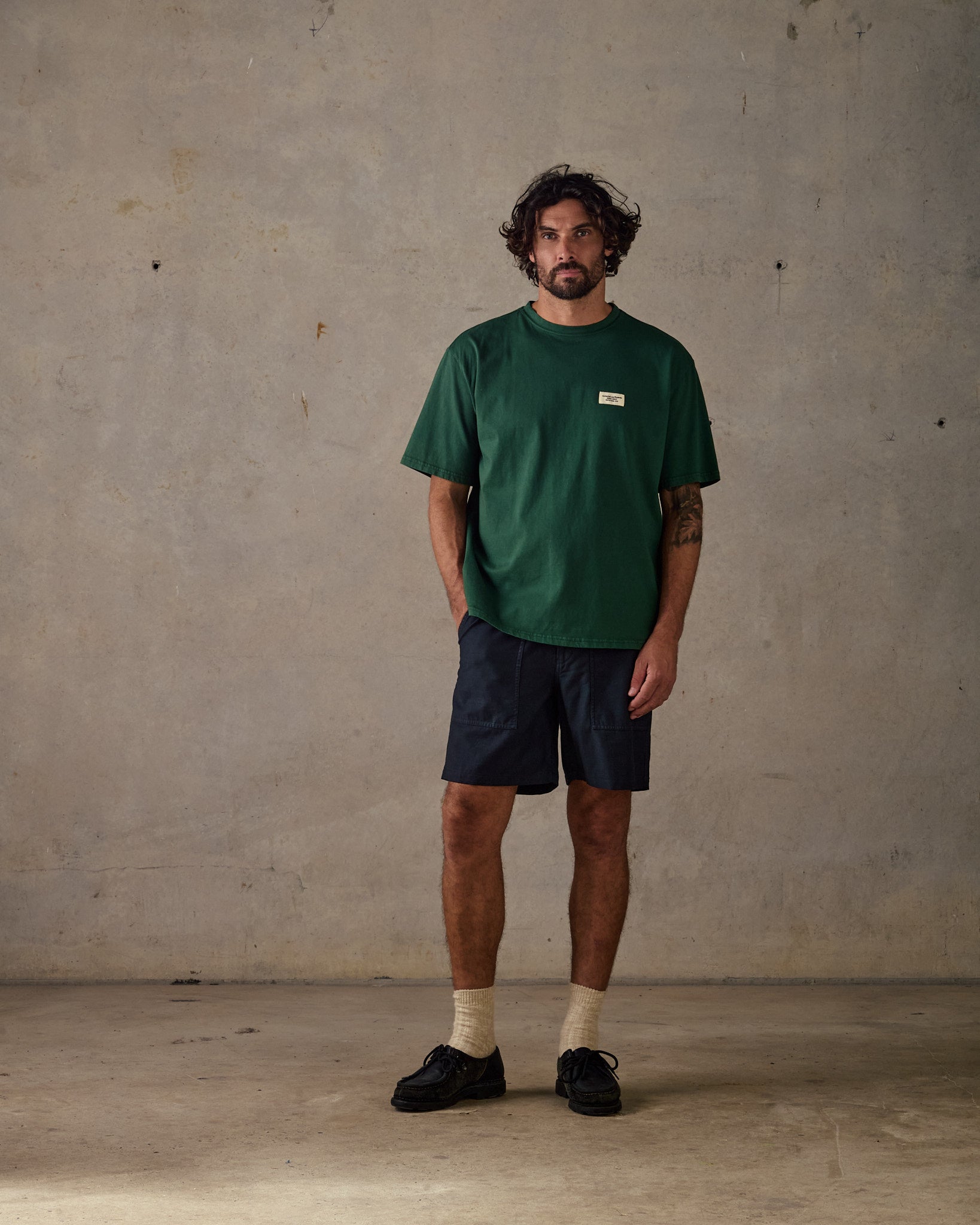 Workwear Shorts - Dark Blue