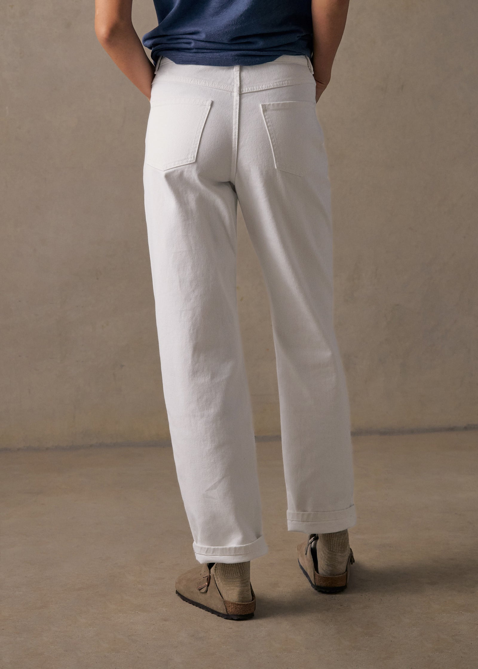 Classic Denim Jean - White