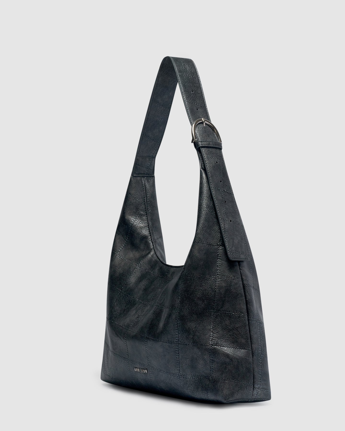 Anya Tote - Charcoal Patchwork