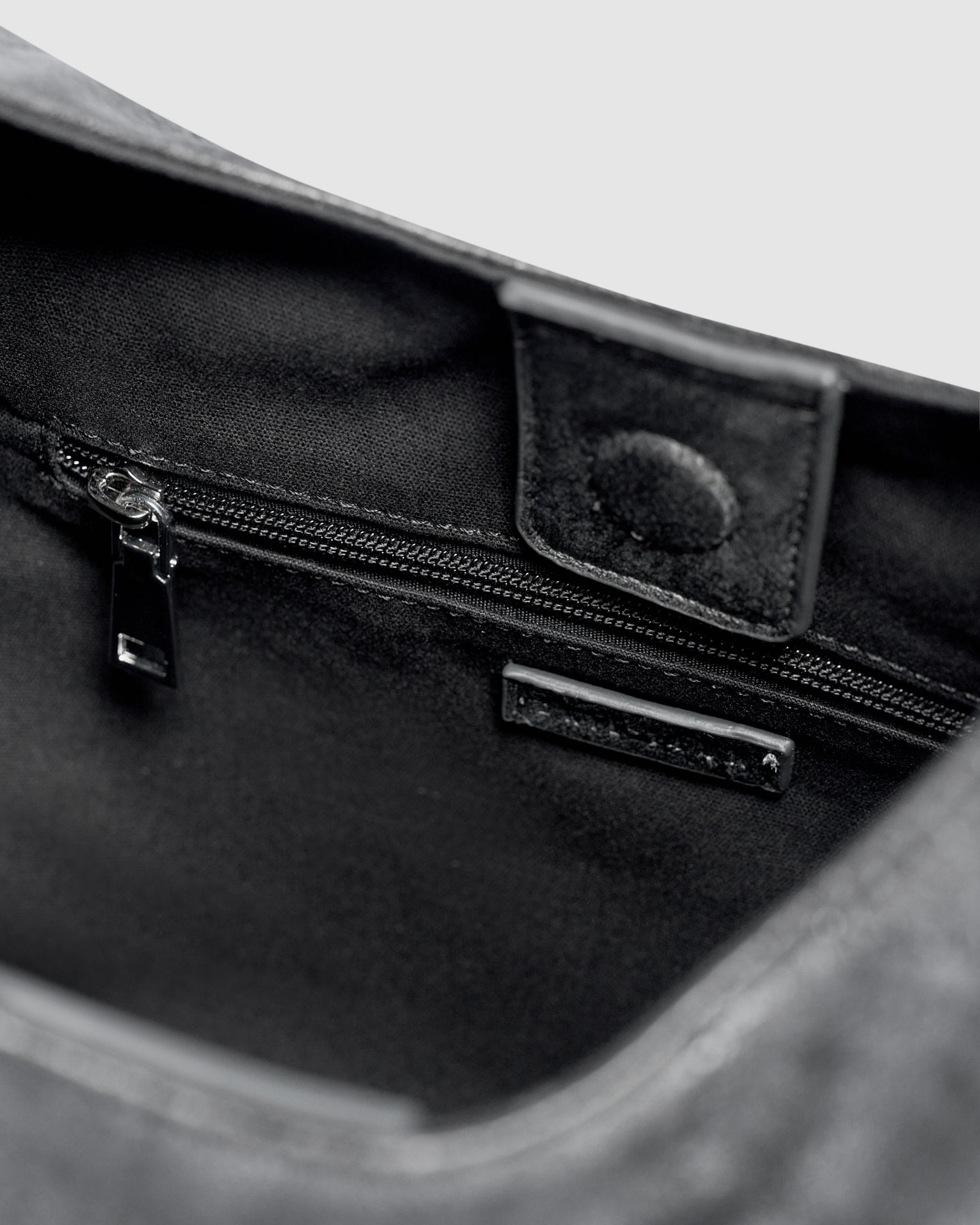 Anya Tote - Charcoal Patchwork