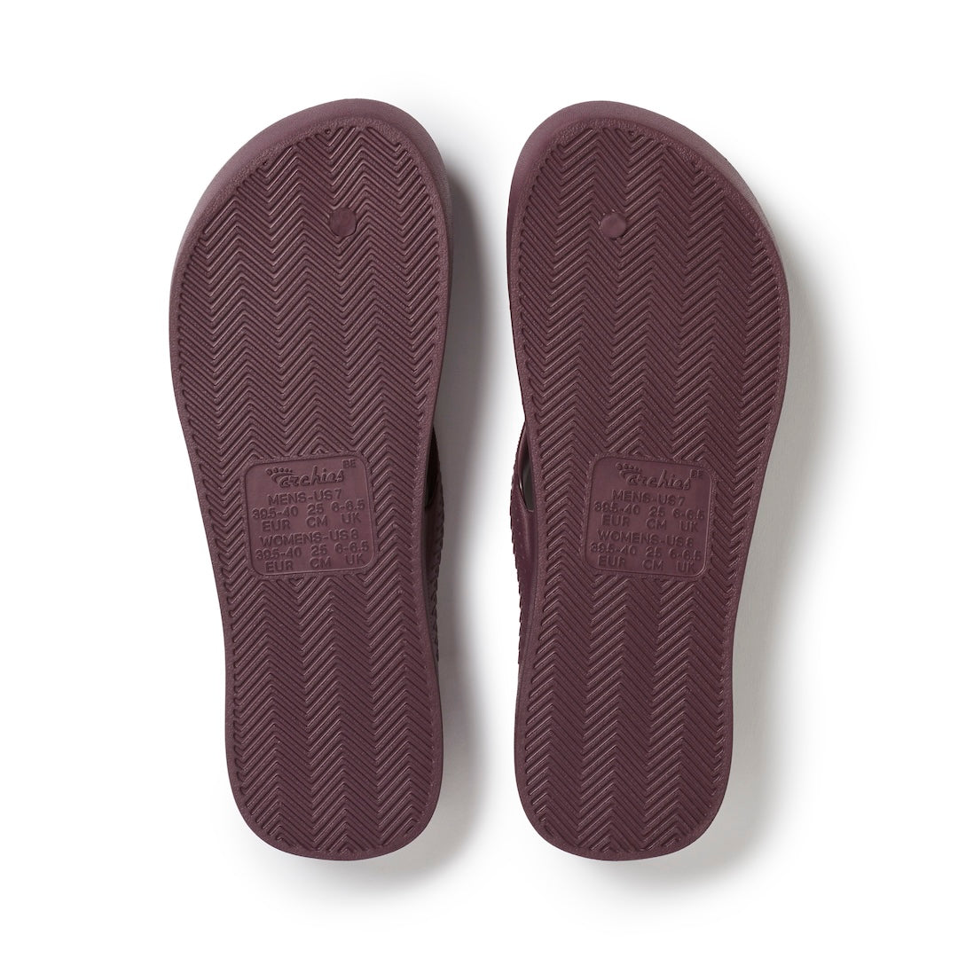 Arch Support Thongs - Classic Nightshade