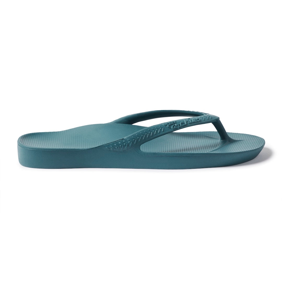 Arch Support Thongs - Teal