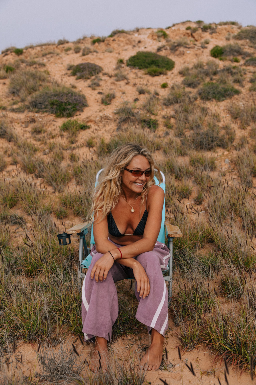 Apres Surf Pant - Jacaranda Purple