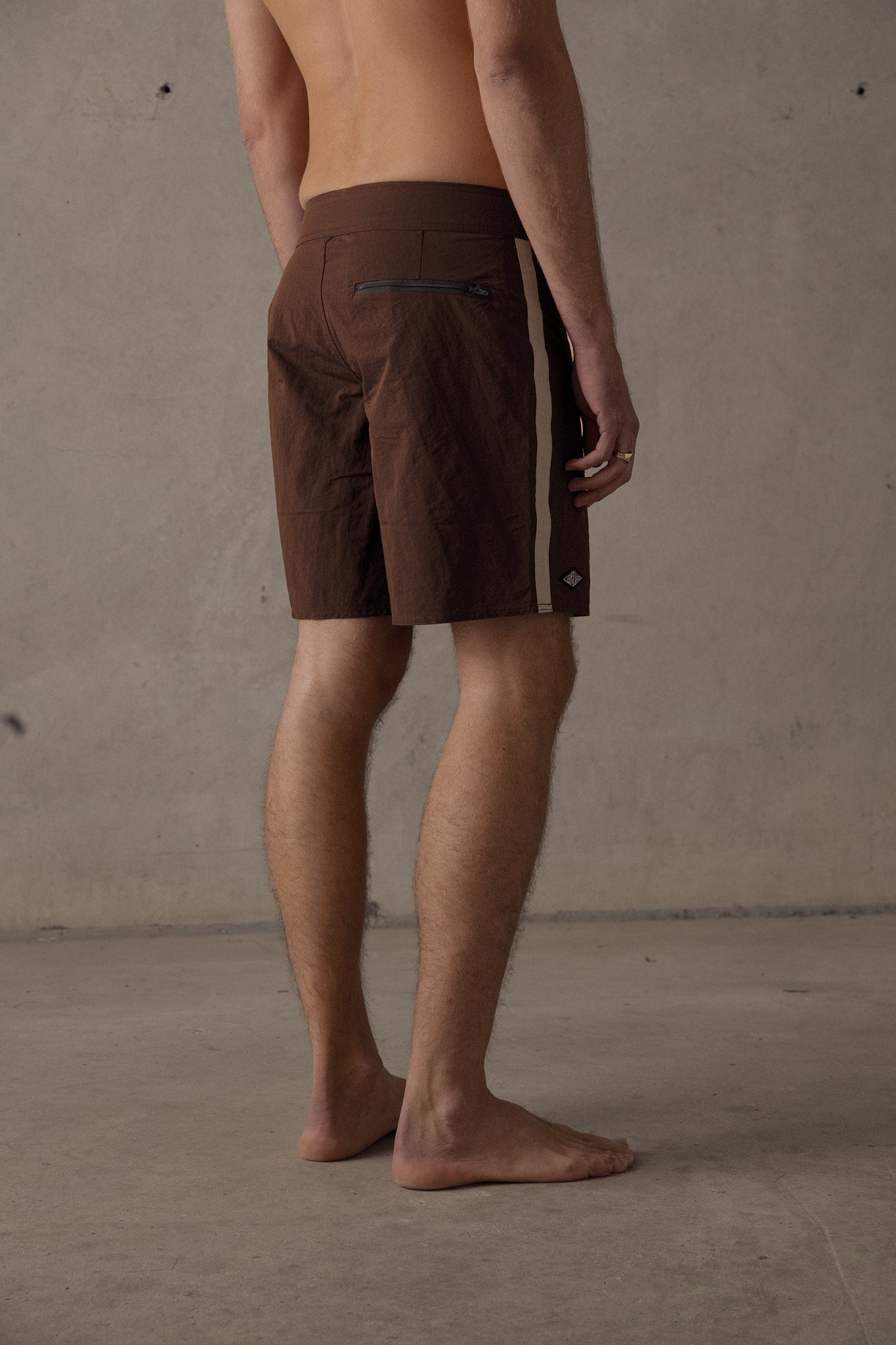 Ripstop Boardshort - Brown
