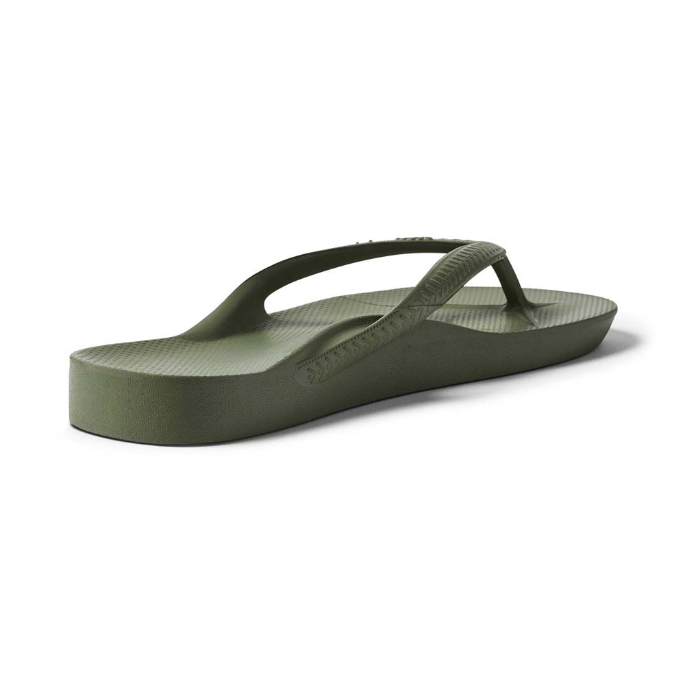 Arch Support Thongs - Olive