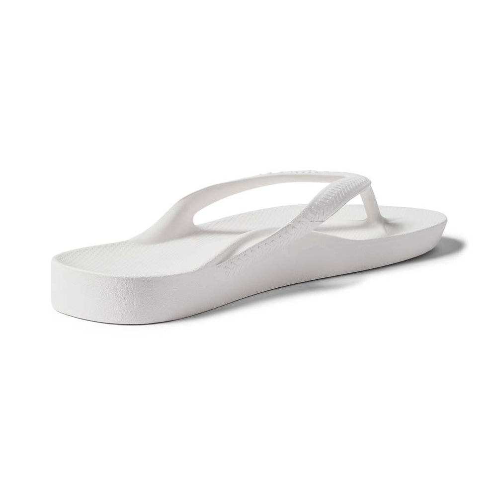 Arch Support Thongs - White