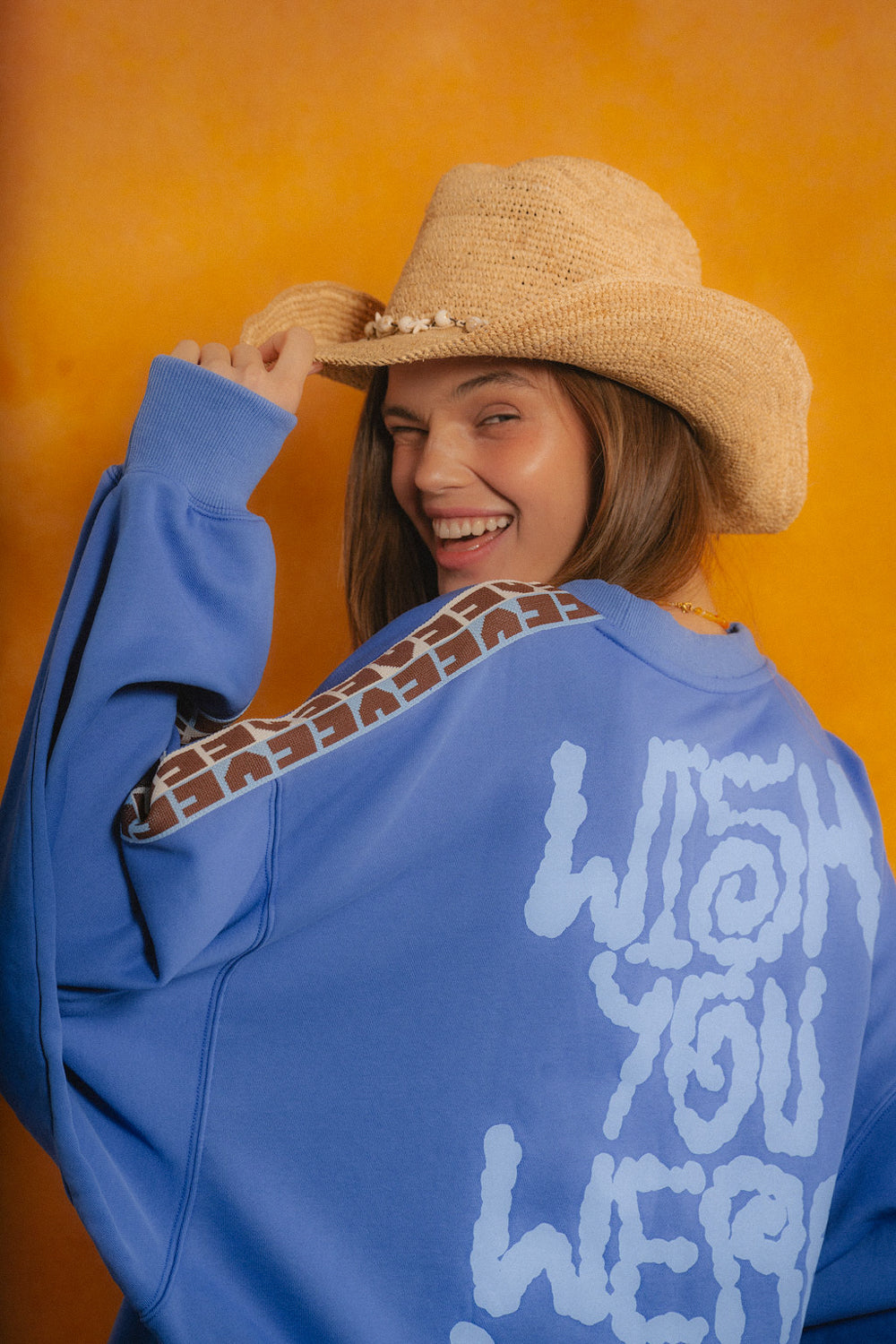 Bluefin Oversized Sweater - Blue