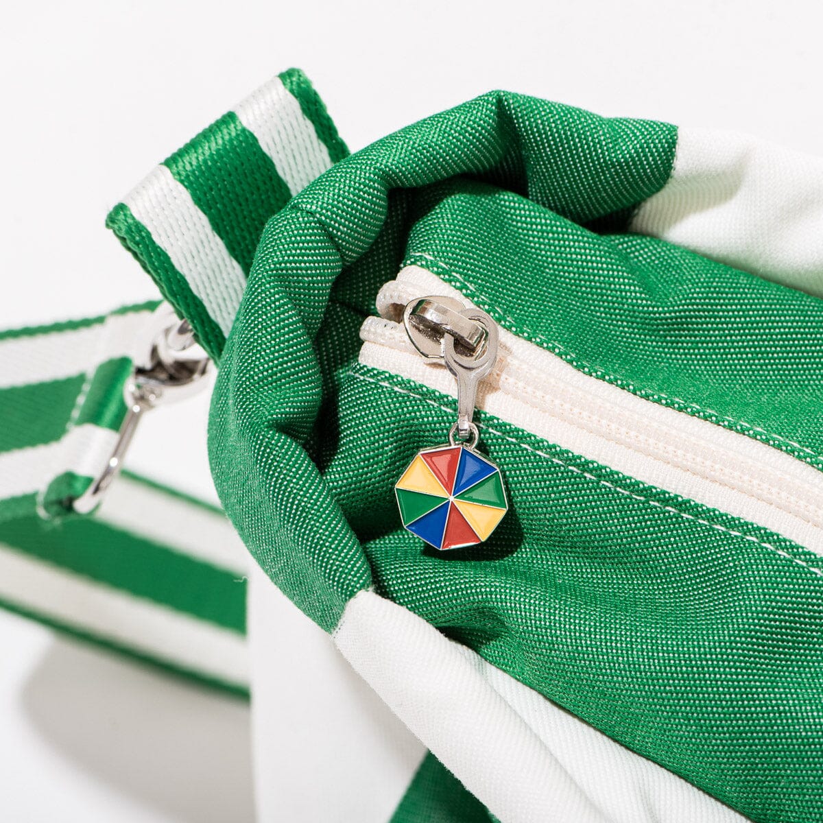 The Cloud Cooler Tote Bag - Crew Canyon Green Stripe