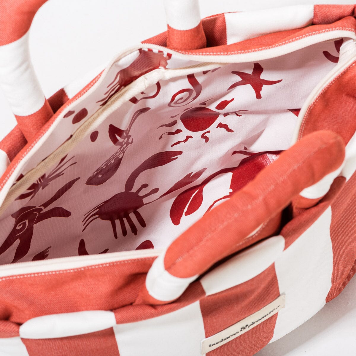 The Cloud Cooler Tote Bag - Crew Le Sirenuse Stripe