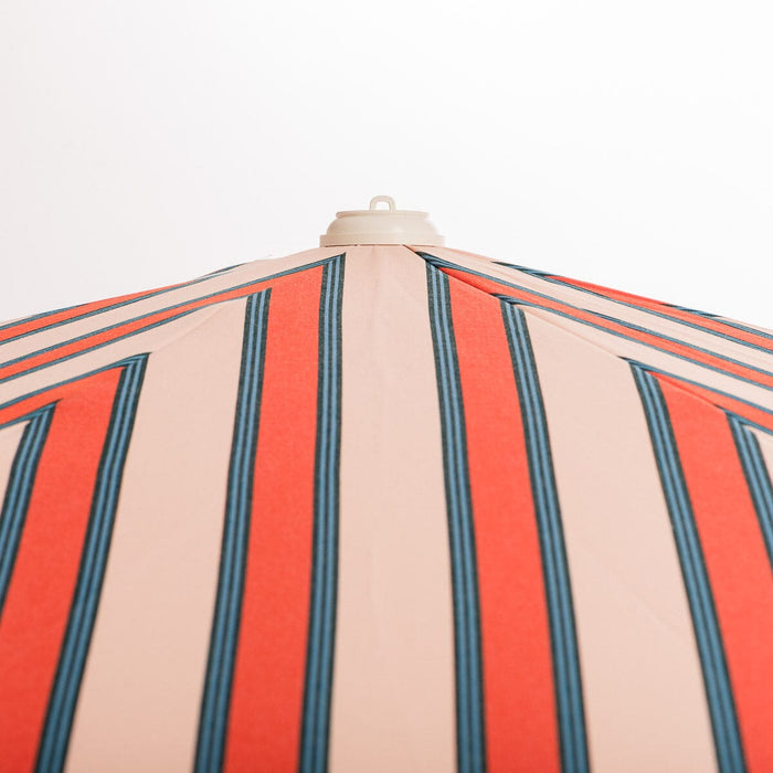 Amalfi Umbrella - Bistro Dusty Pink Stripe