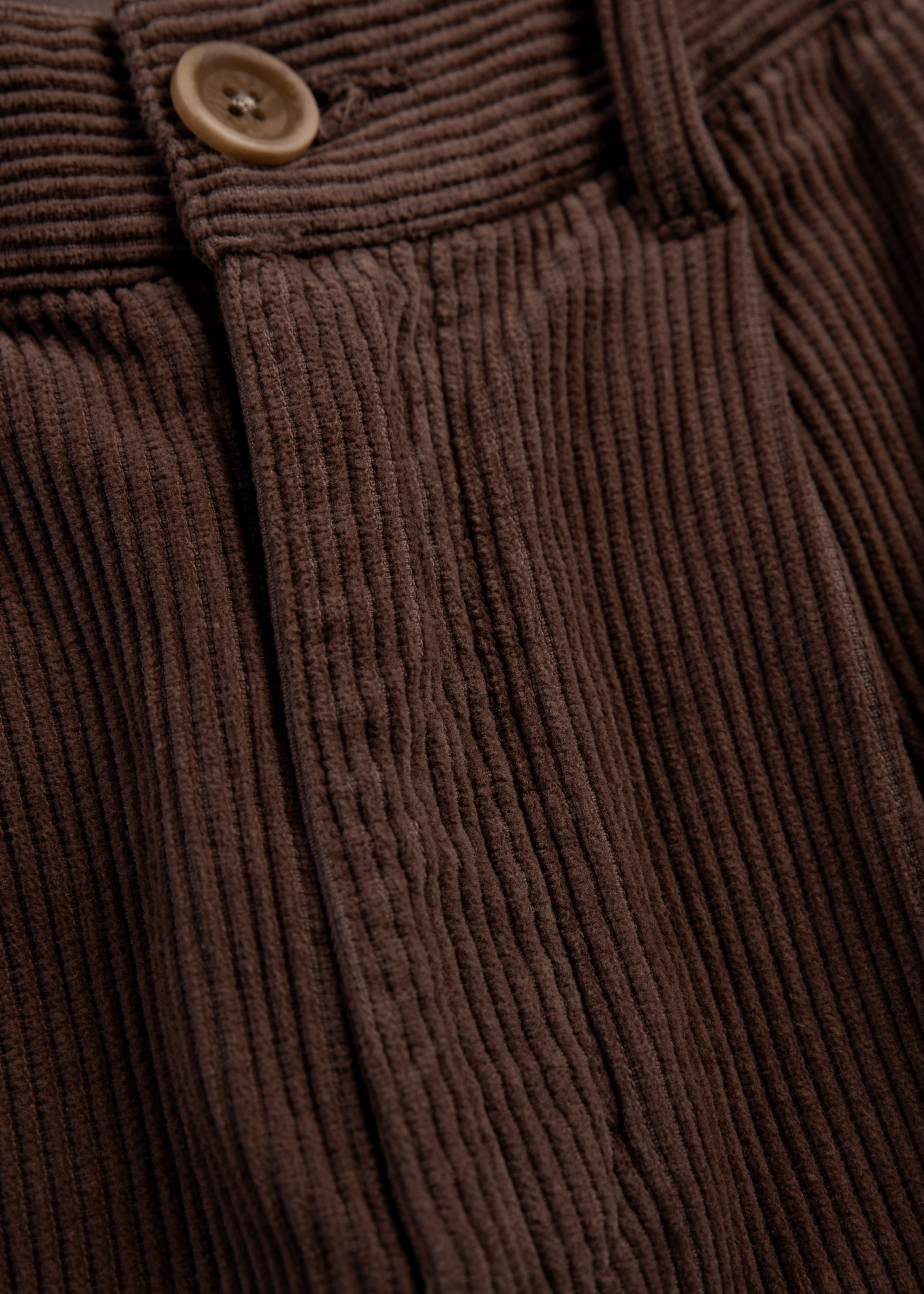 Classic Cord Pants - Brown