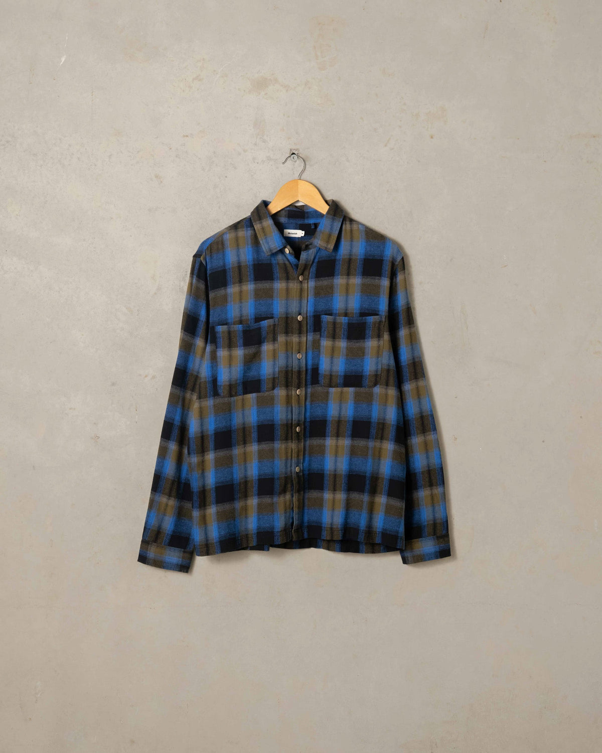 Twin Pocket Long Sleeve Shirt - Blue Multi