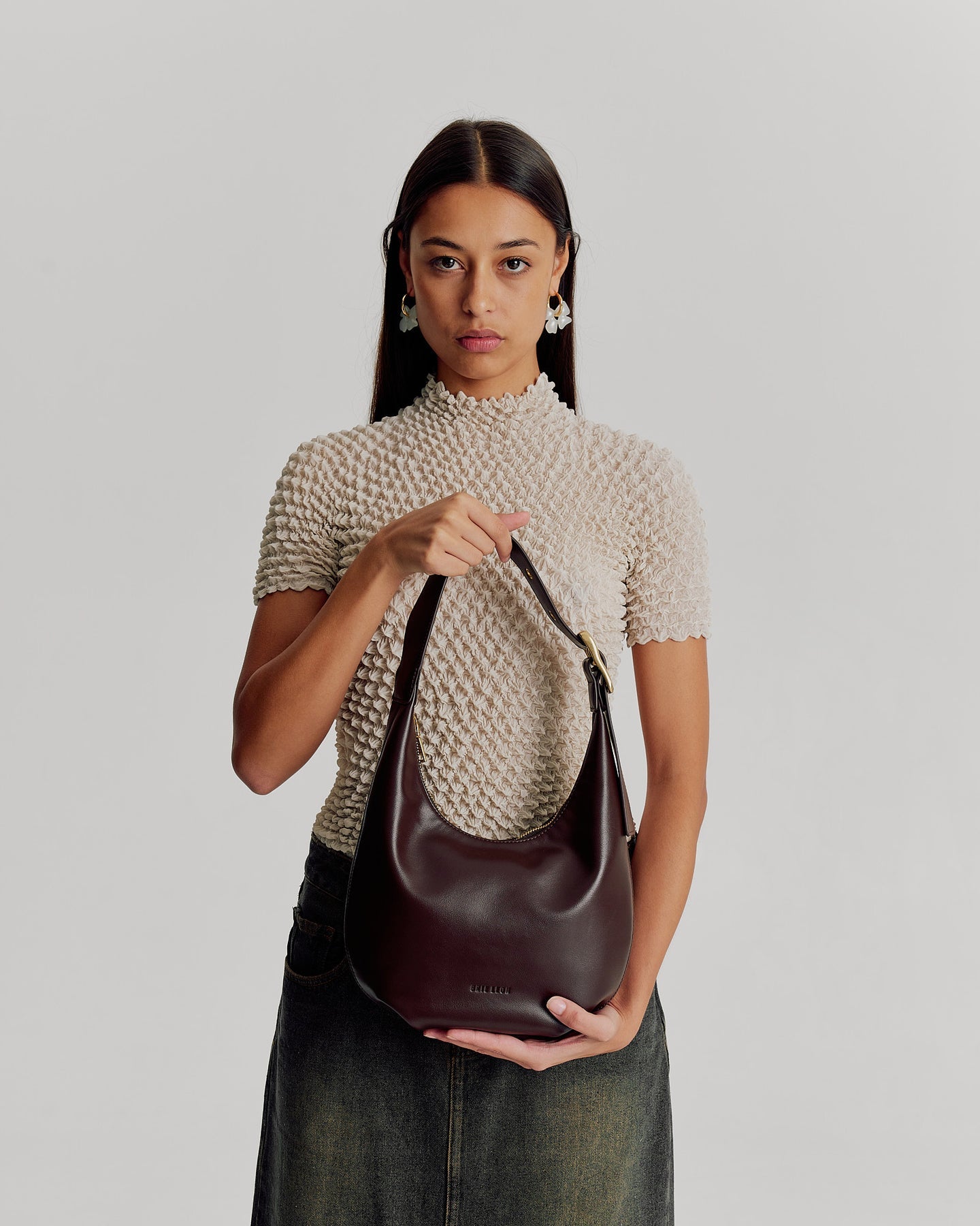 Everyday Croissant Bag - Chocolate