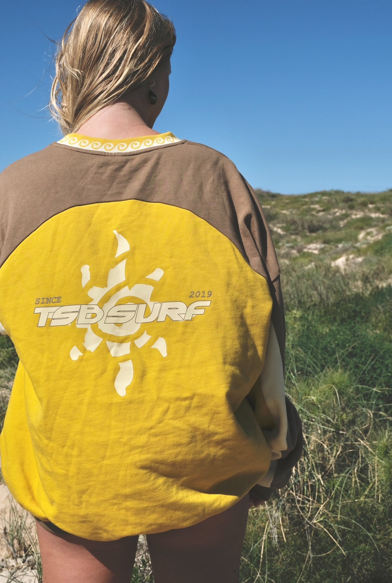 Drift Crewneck - Vintage Yellow