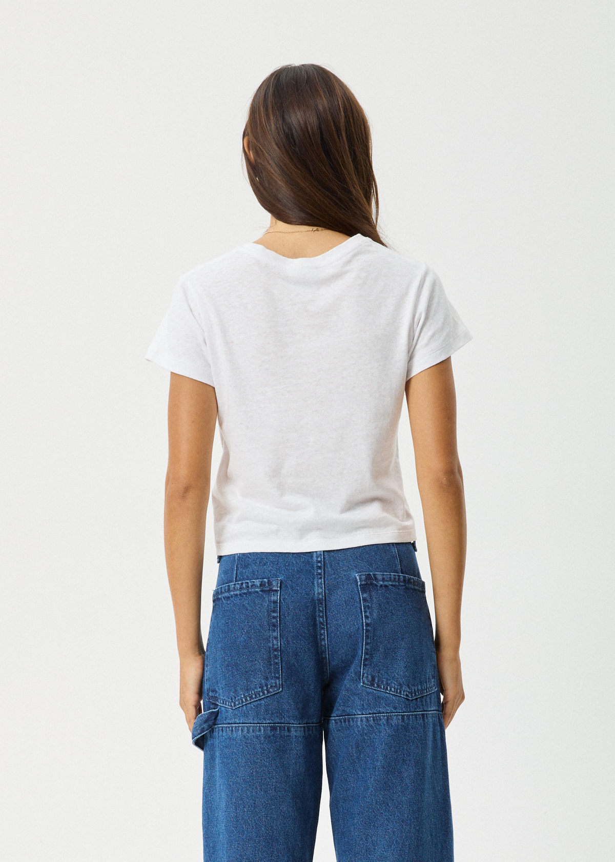 Carmen Baby Tee - White