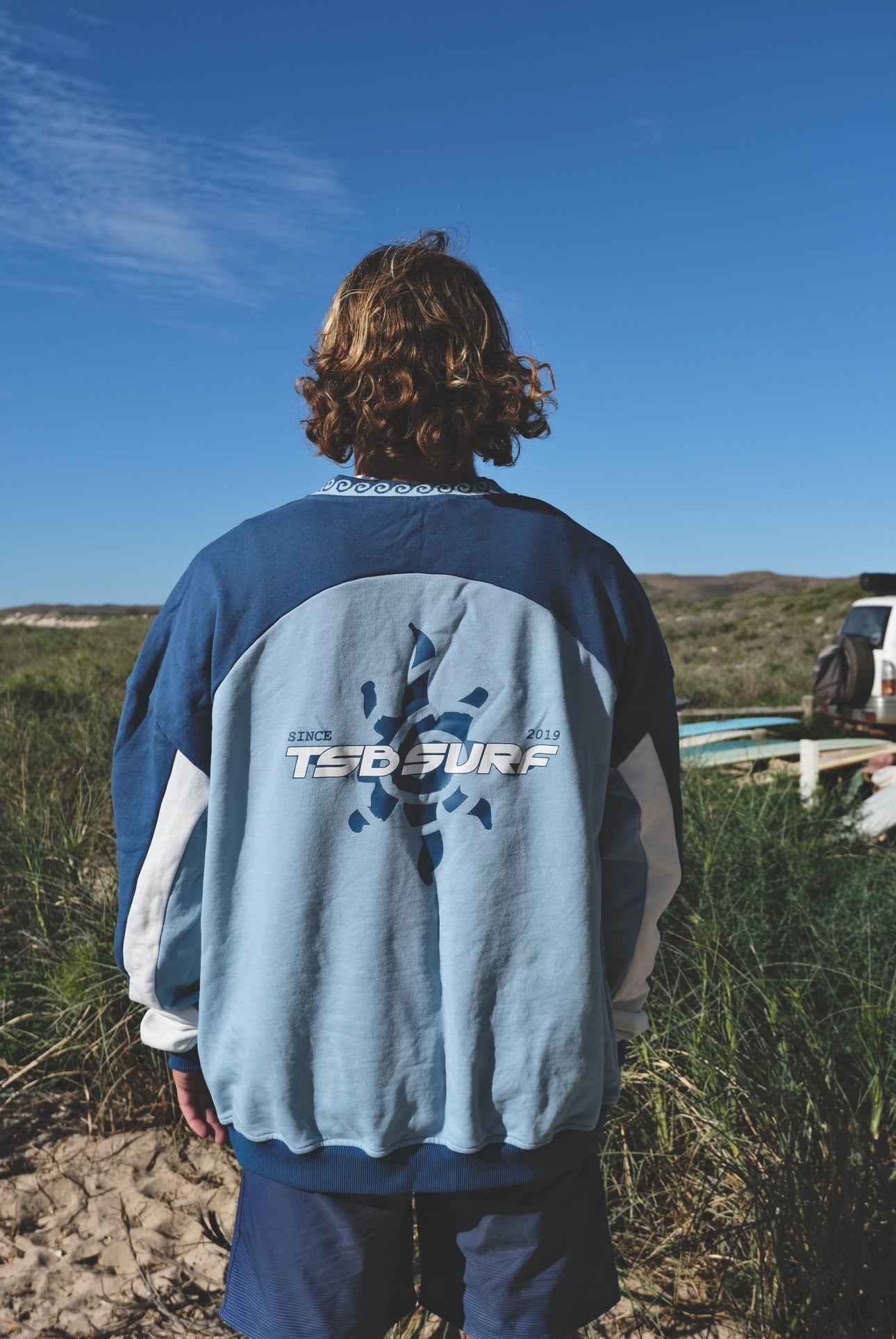 Drift Crewneck - Ocean
