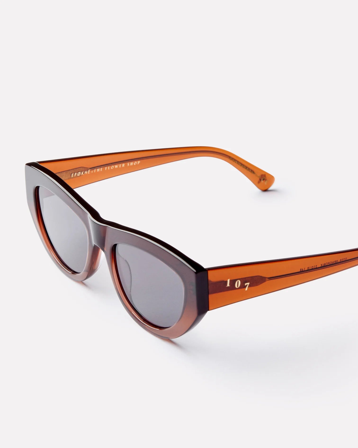 Candy x Flowershop - Brown Gradient Polished / Black