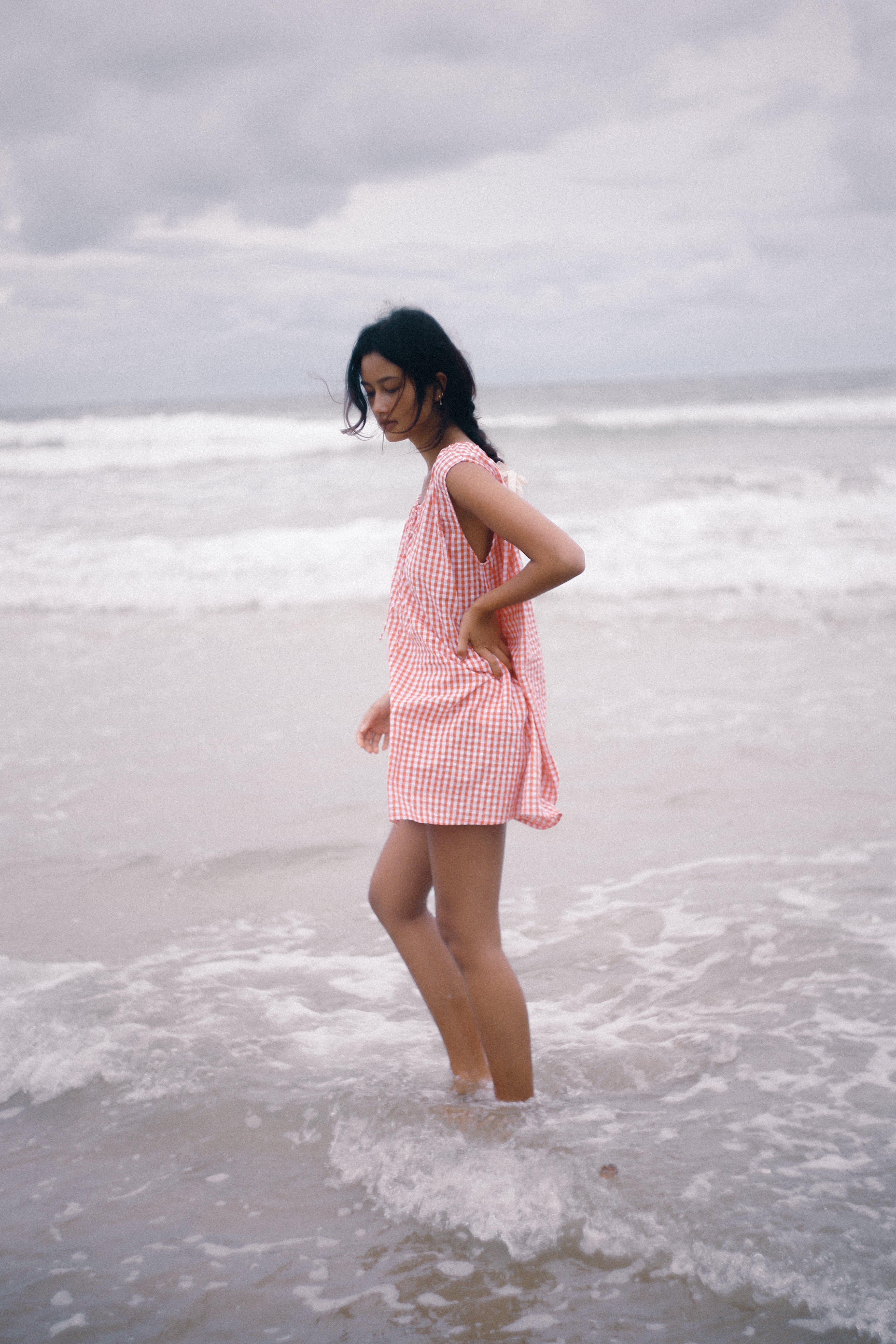 Luna Shift Dress - Starburst Gingham