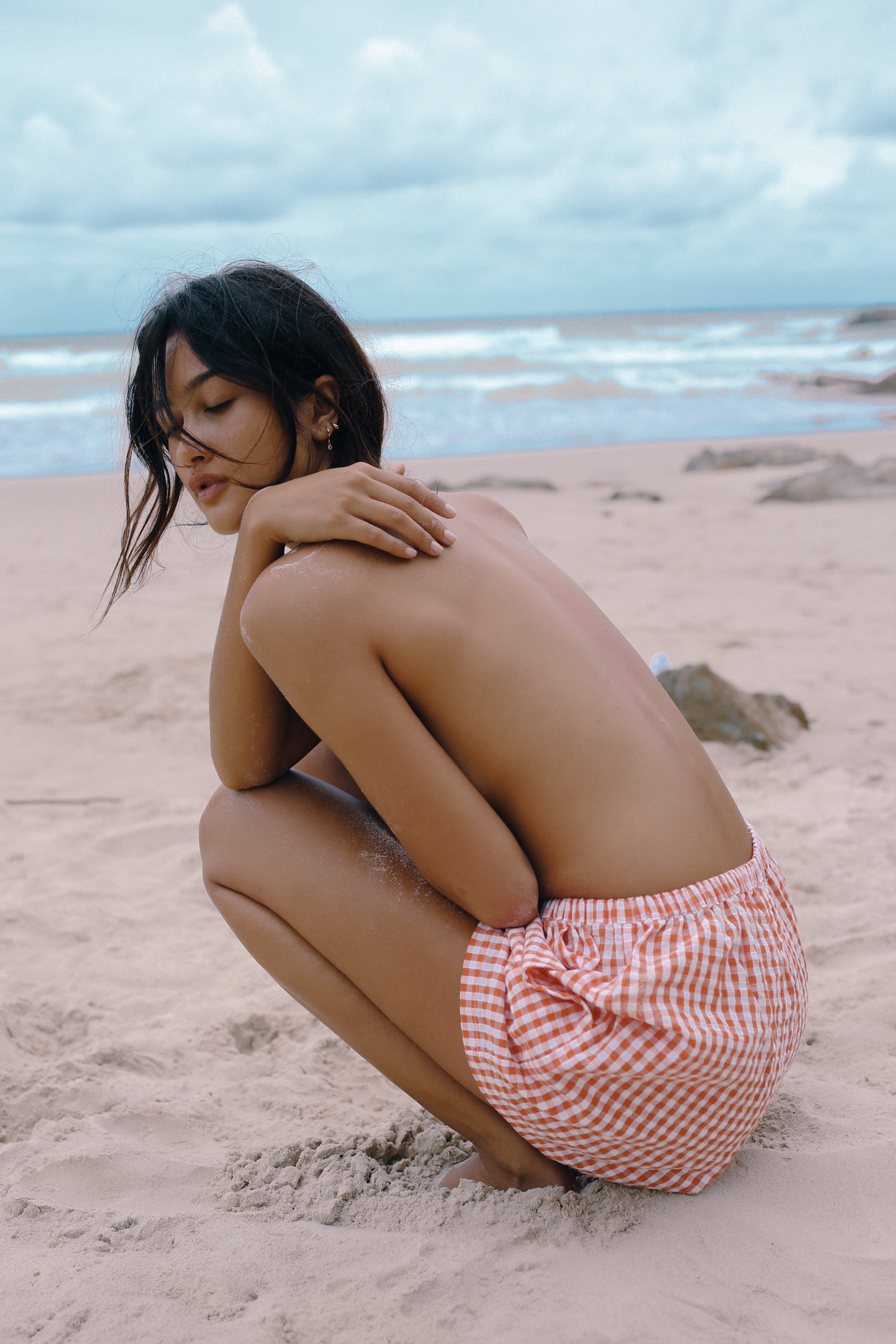 Ava Short - Starburst Gingham