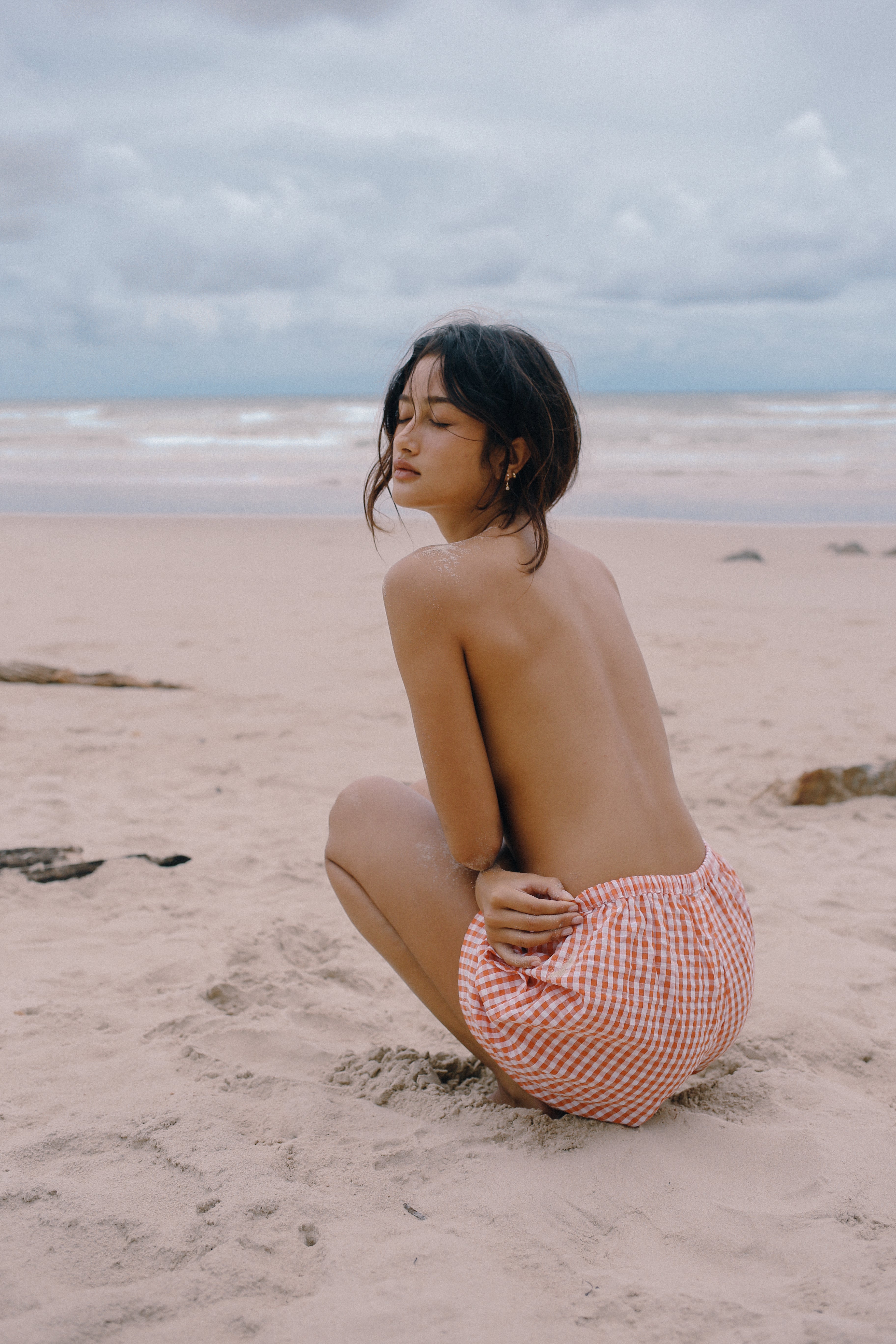 Ava Short - Starburst Gingham