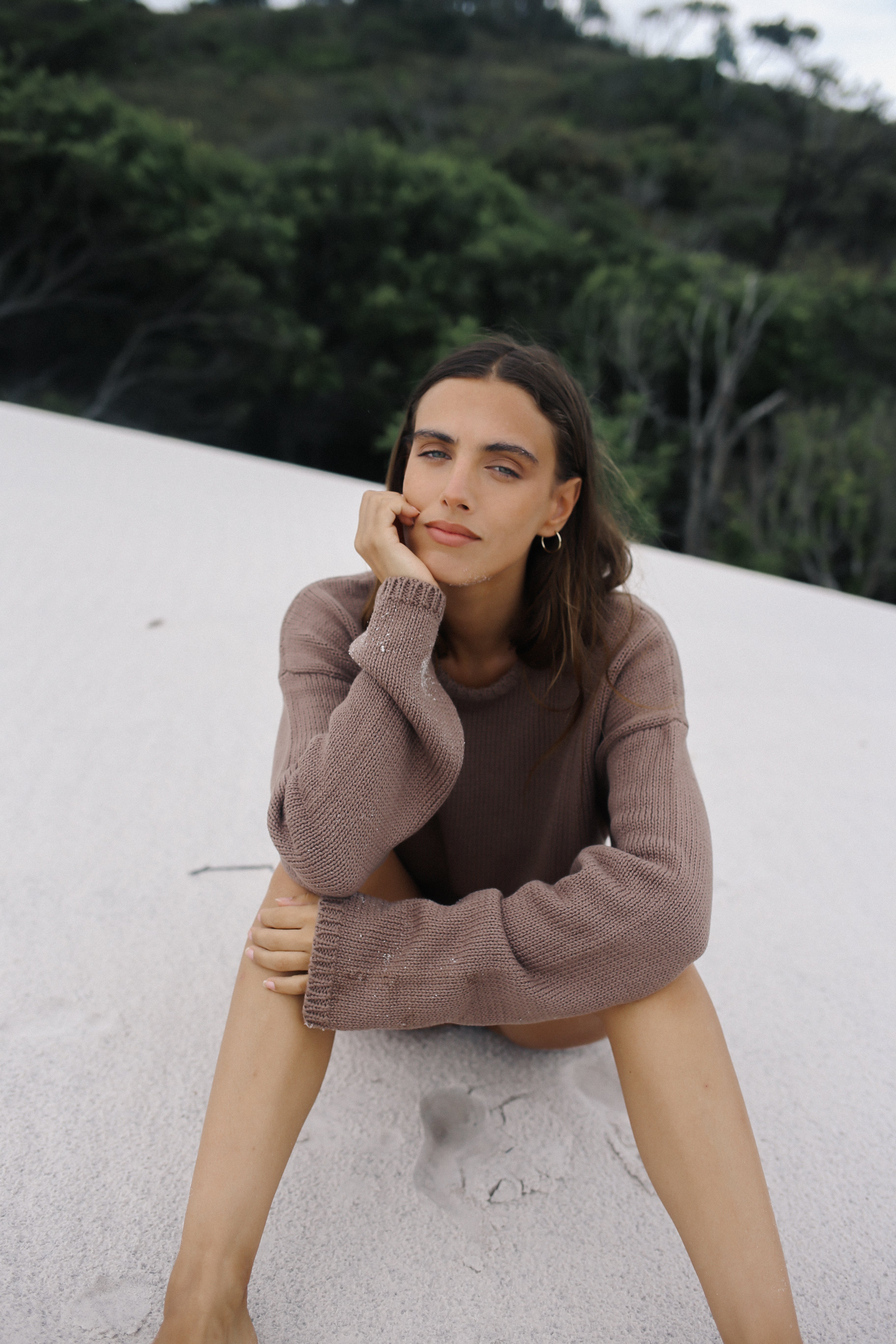Lucia Knit Jumper - Mocha
