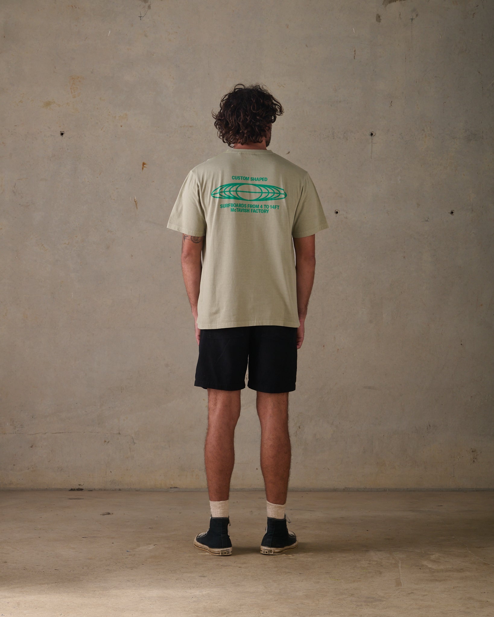 4 to 14ft Tee - Light Green