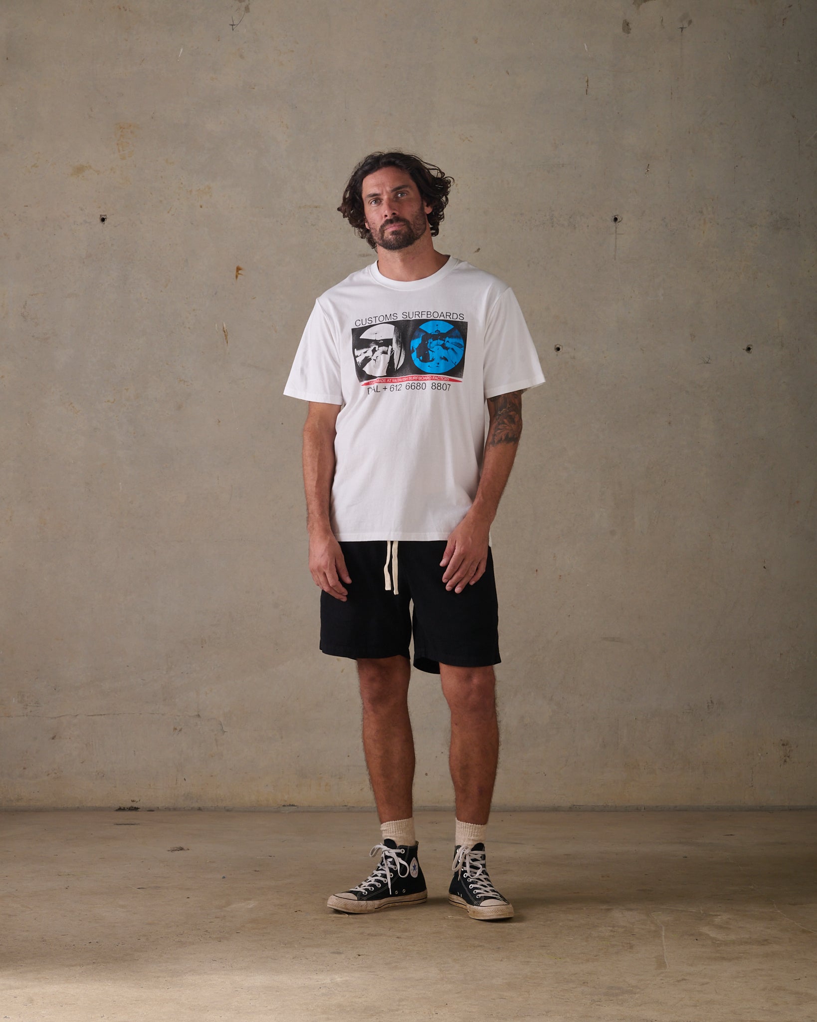 Linen Shorts - Black