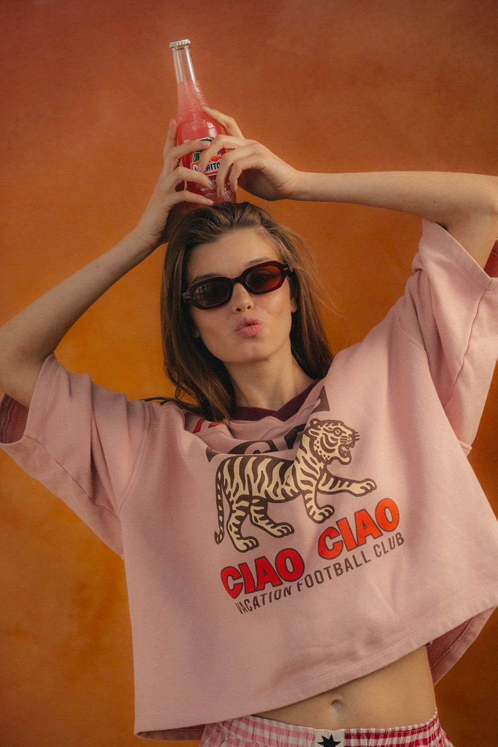 Tiger Spirit Club Tee - Pink