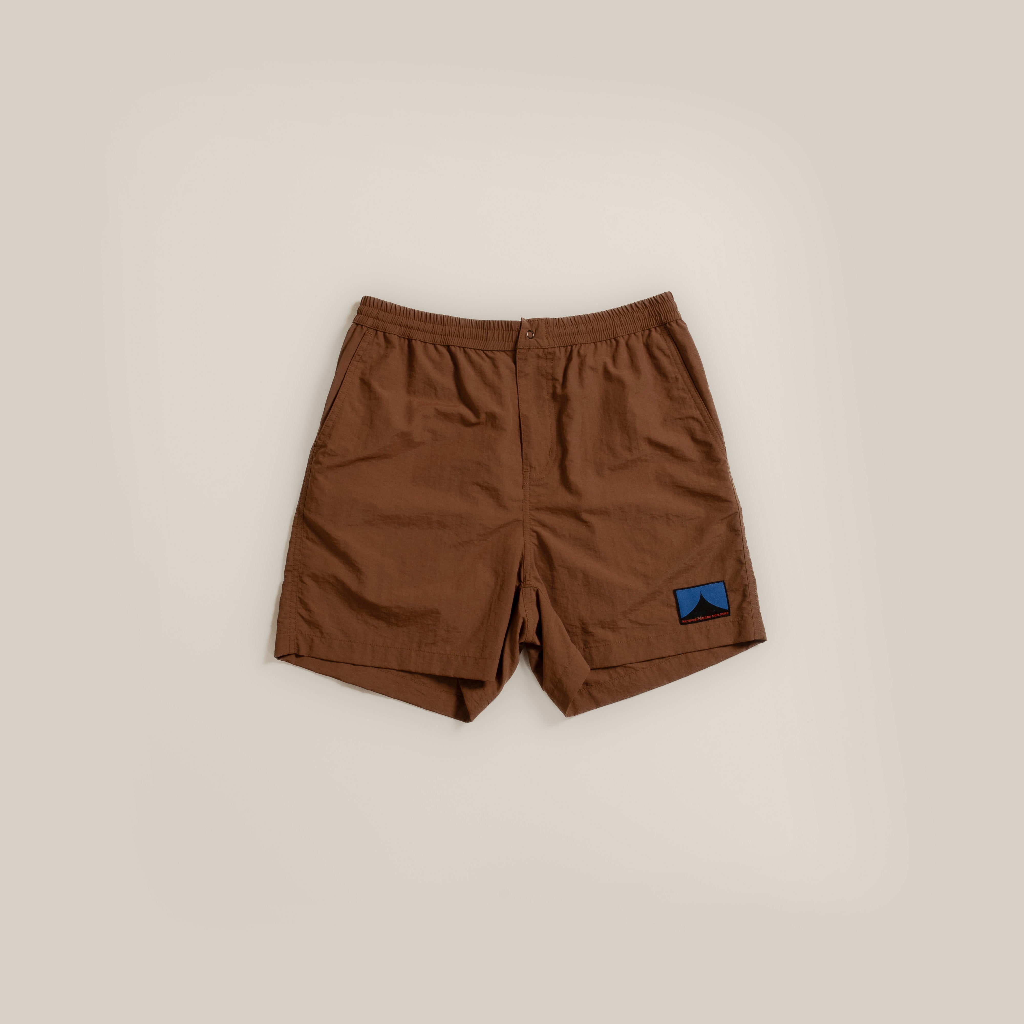 Land Swim Short - Brown