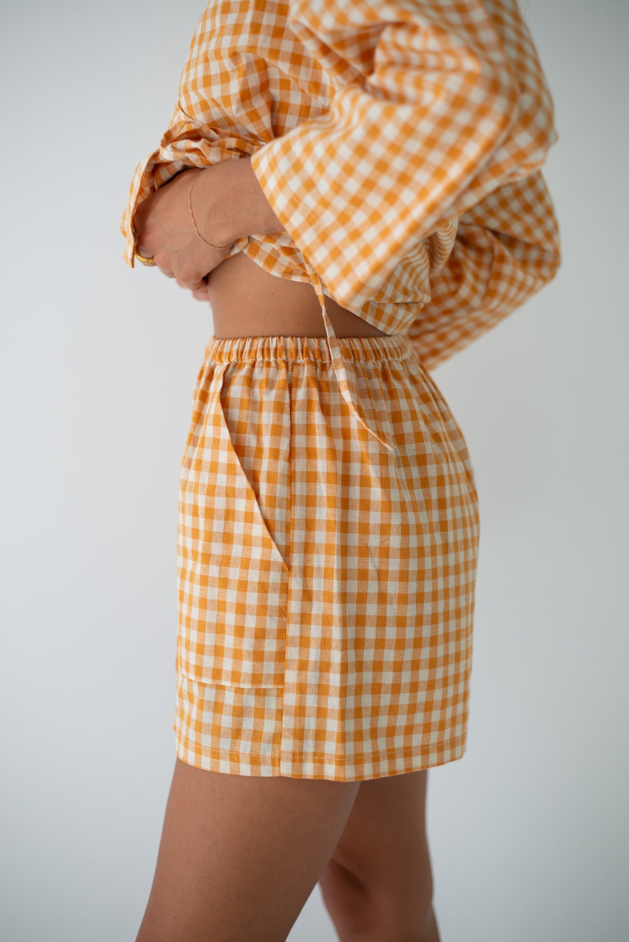 Ava Short - Clementine Gingham