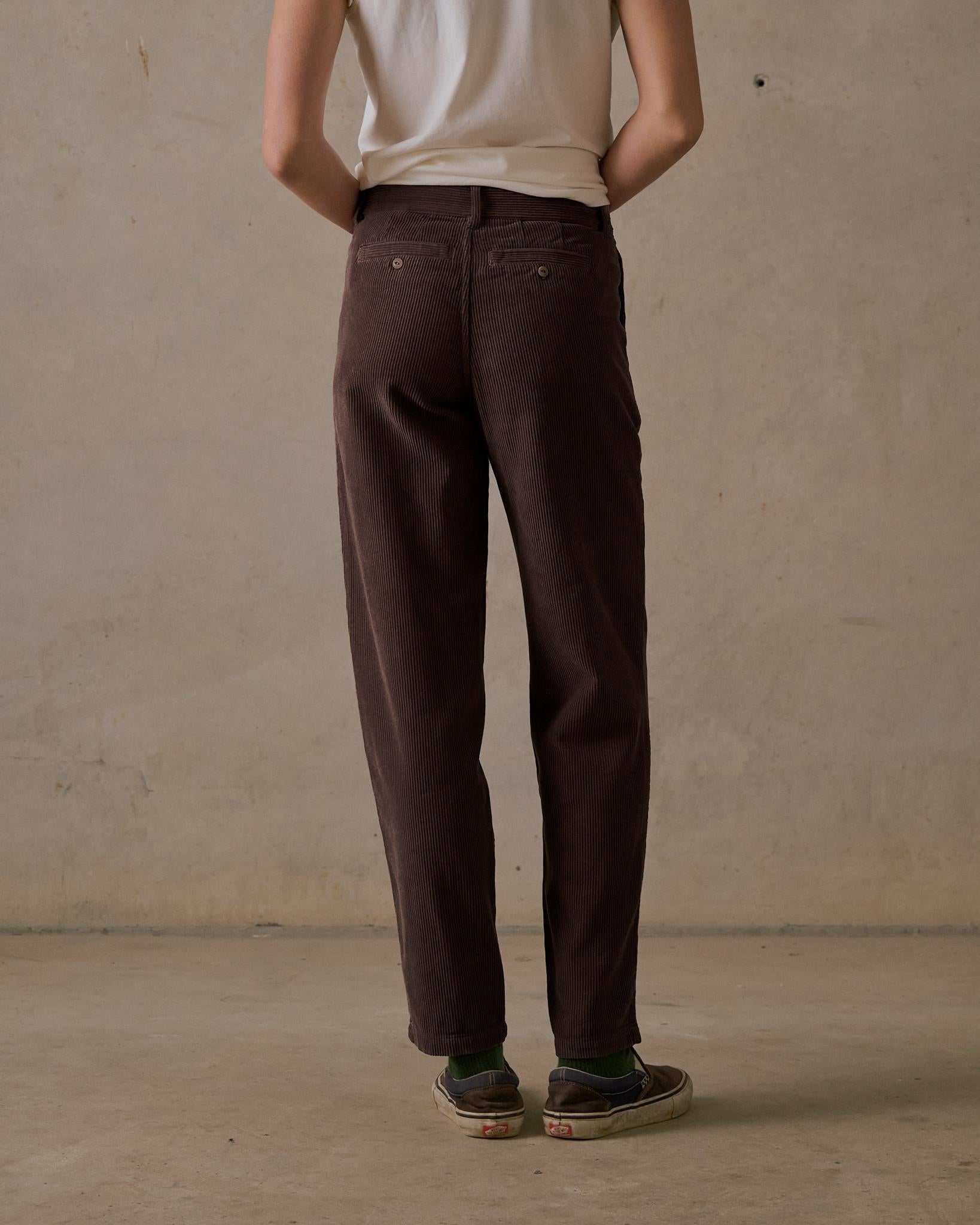 Classic Cord Pants - Brown