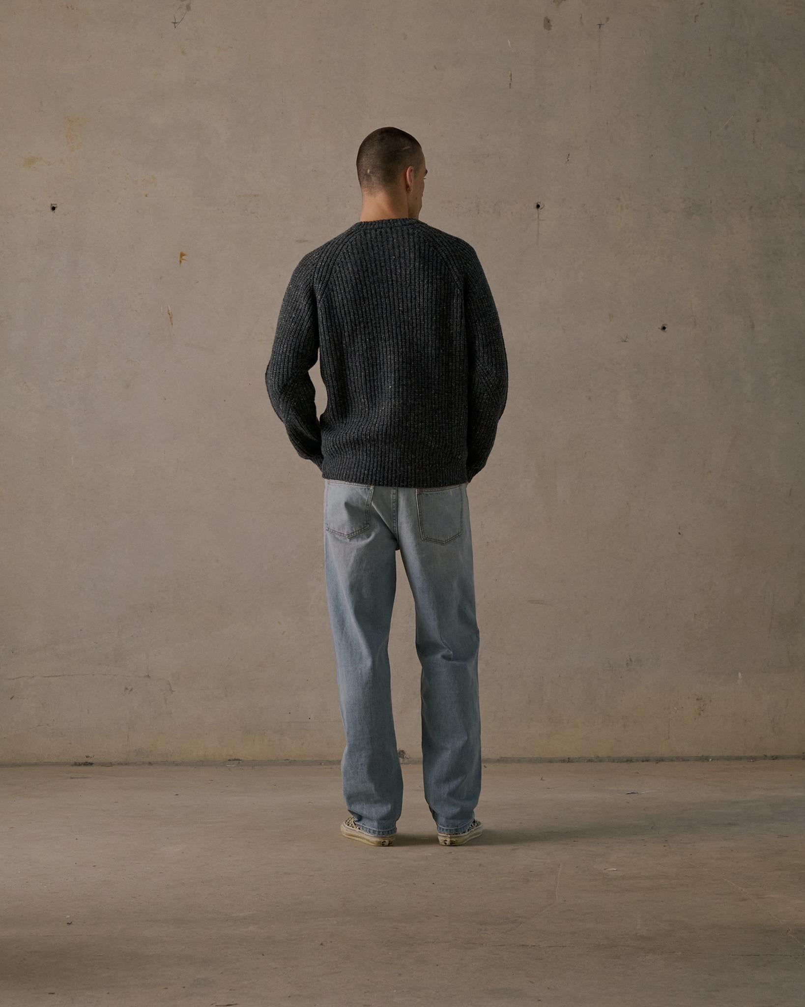 Fisherman Knit - Charcoal