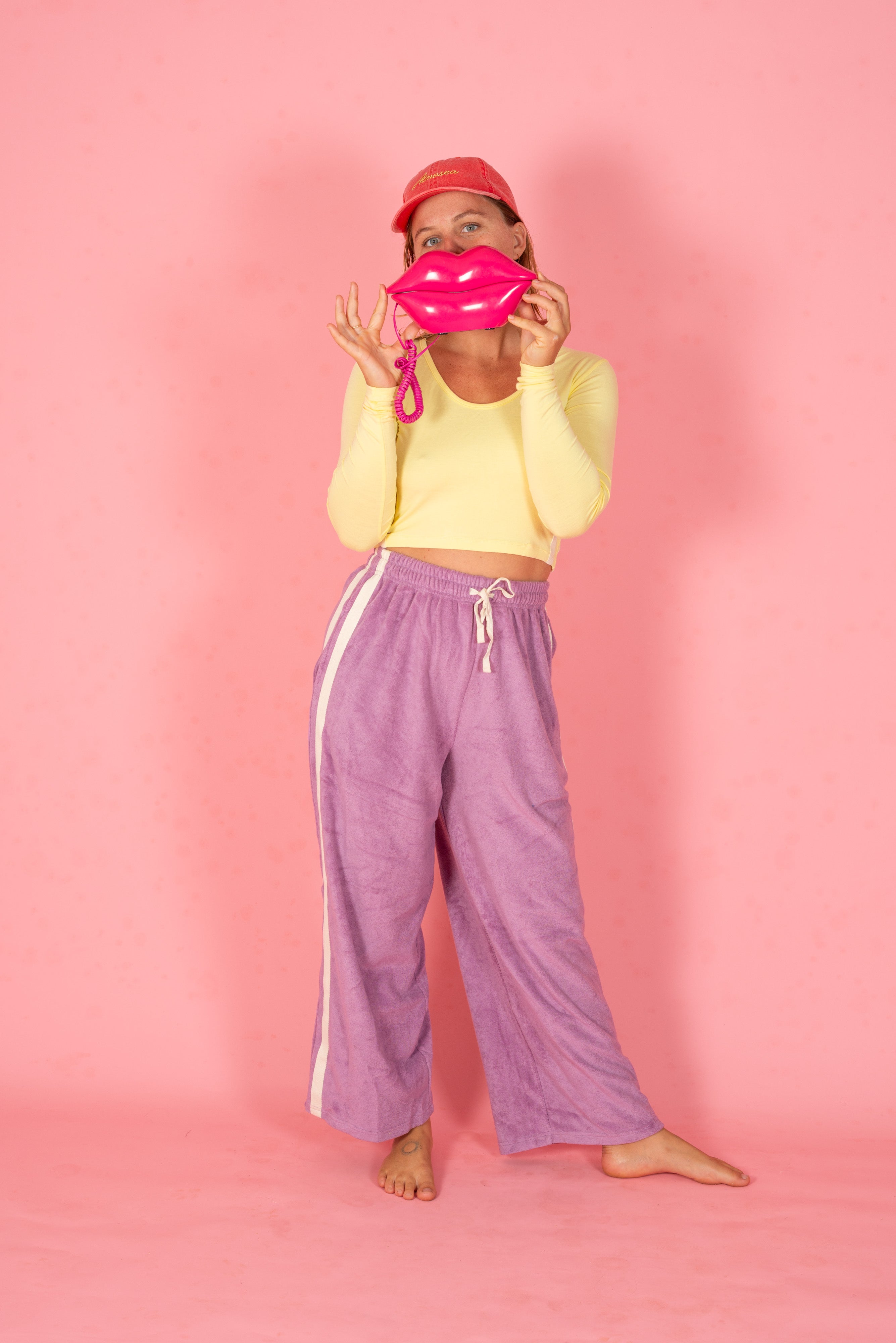Apres Surf Pant - Jacaranda Purple