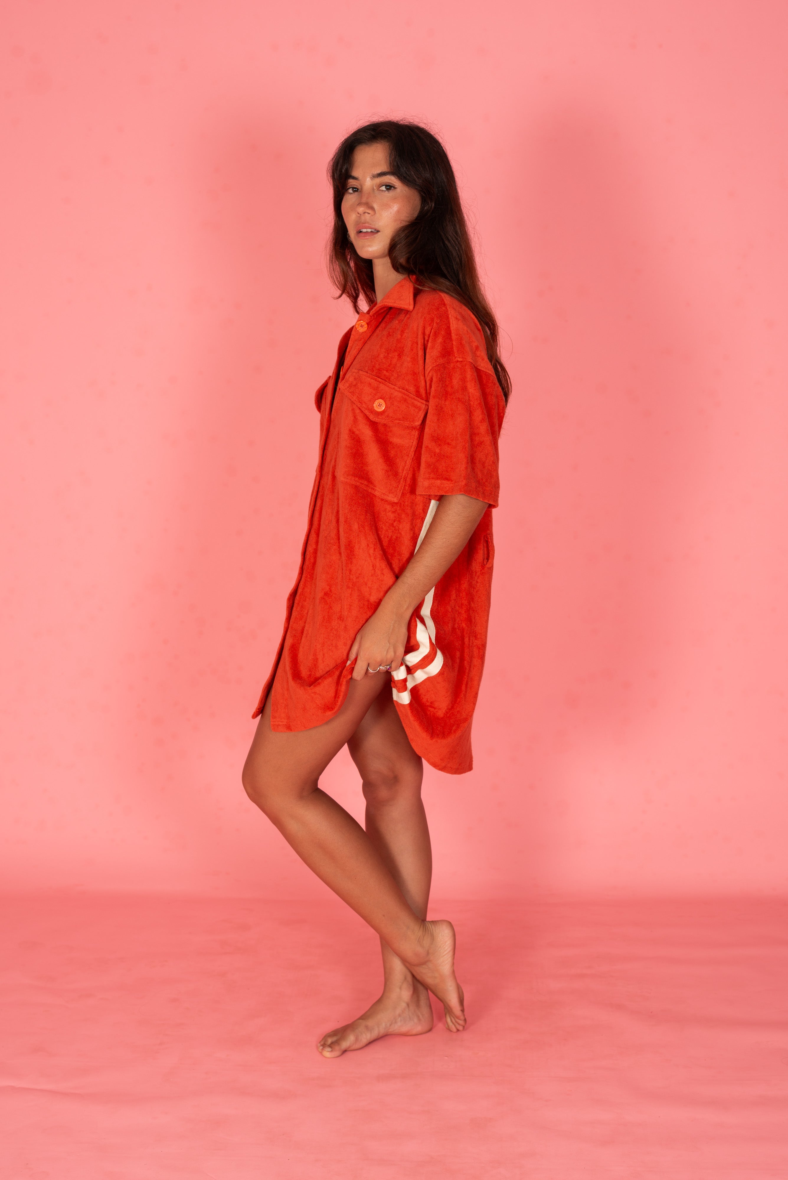 Apres Surf Dress - Red