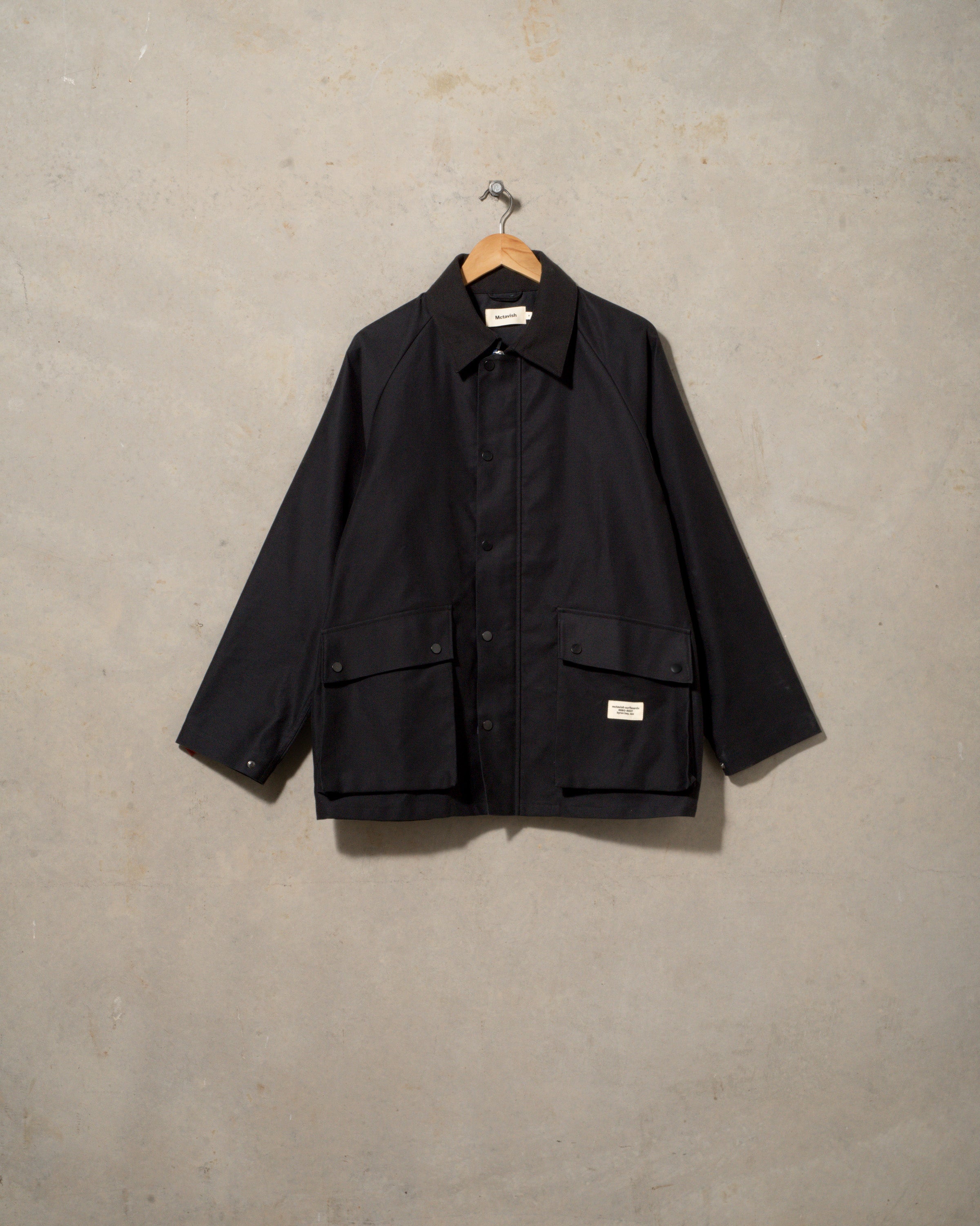 Moleskin Farmer Jacket - Black