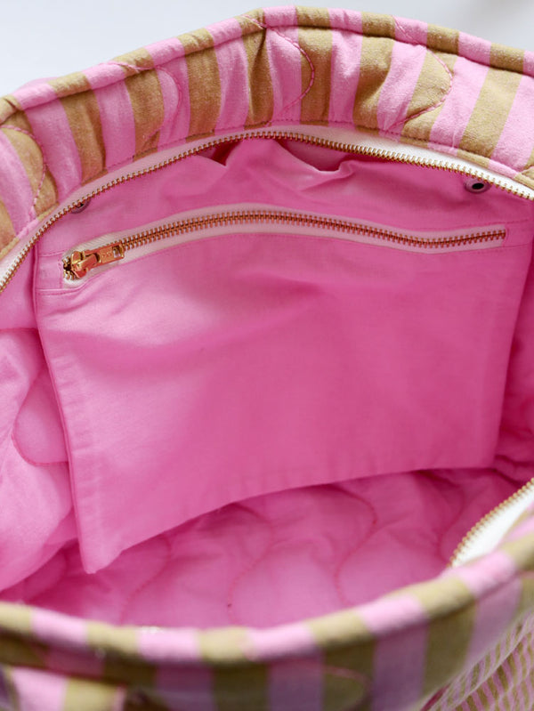 Lilac Sprout - Quilted Bag