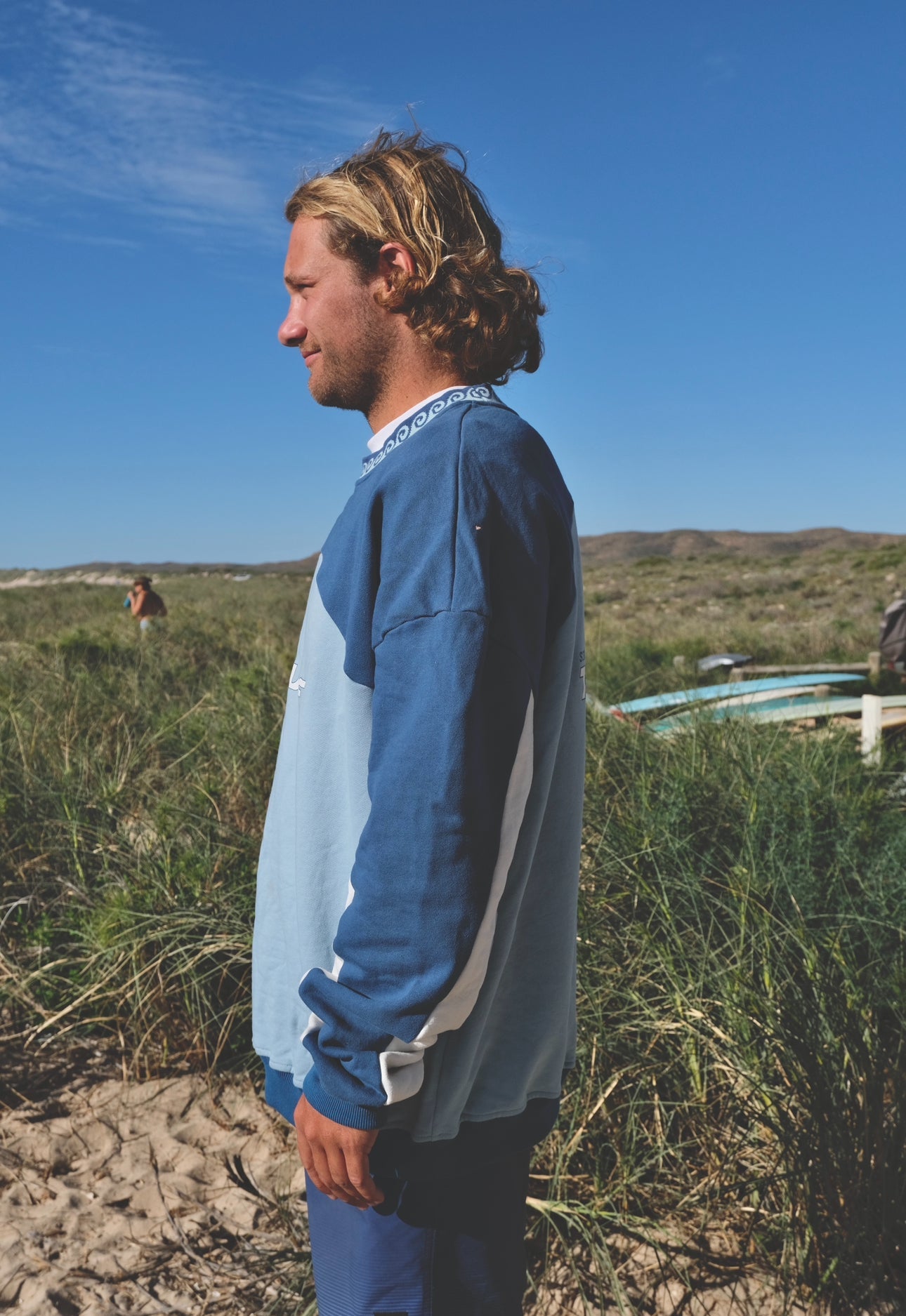 Drift Crewneck - Ocean