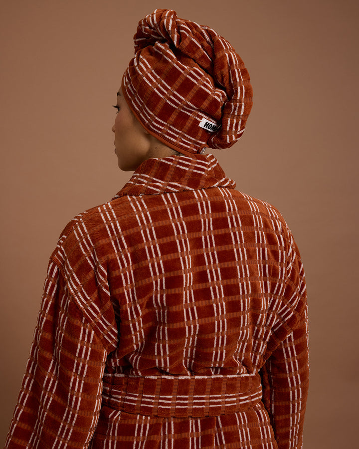 Hair Wrap - Terracotta