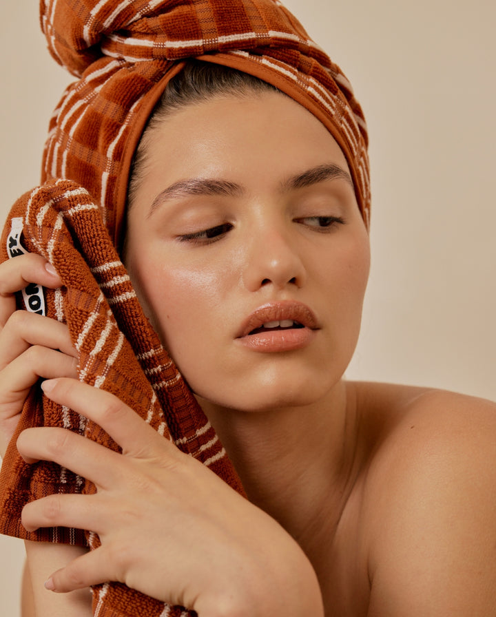 Hair Wrap - Terracotta