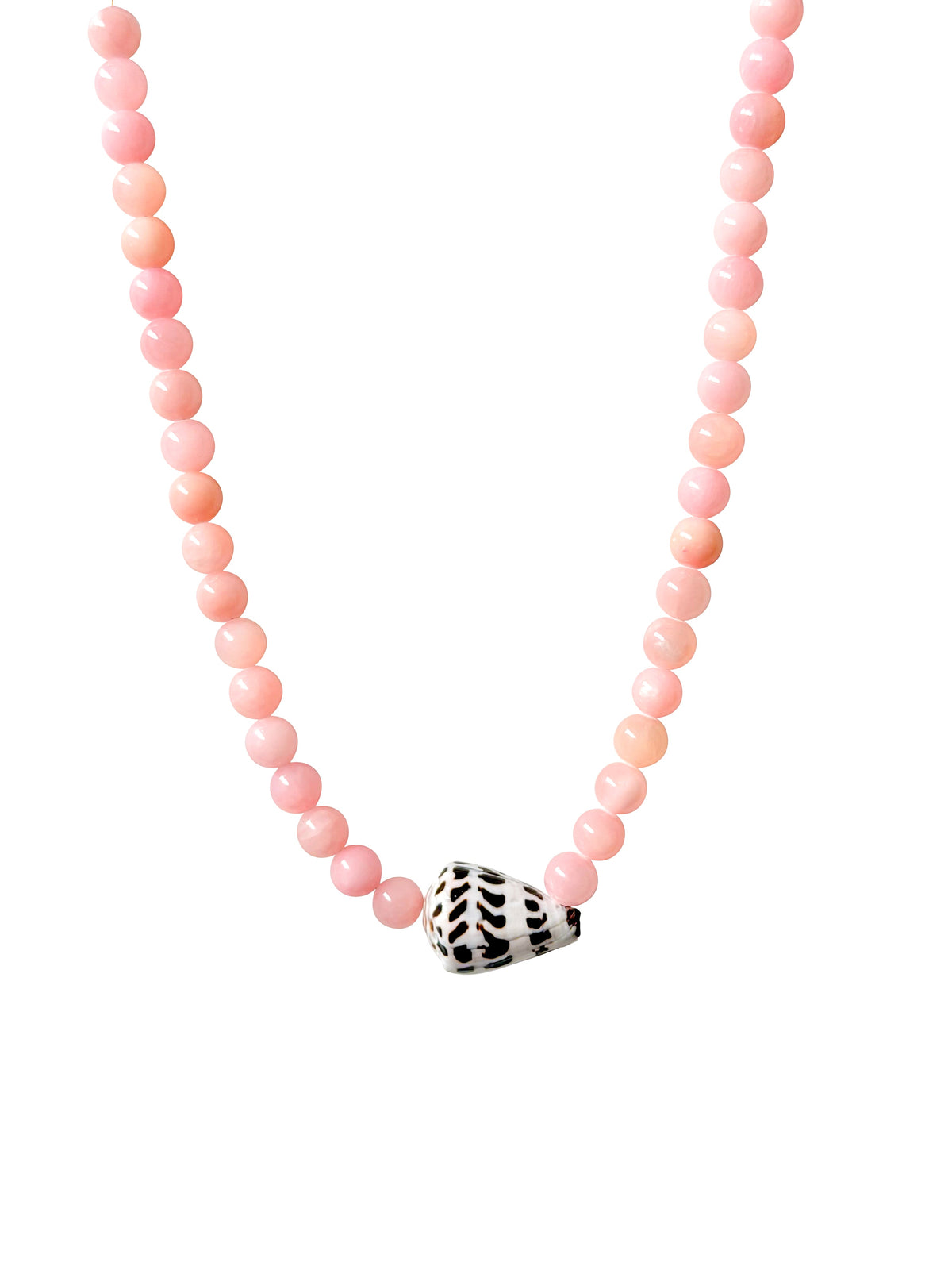 Lani Beaded Necklace - Silver